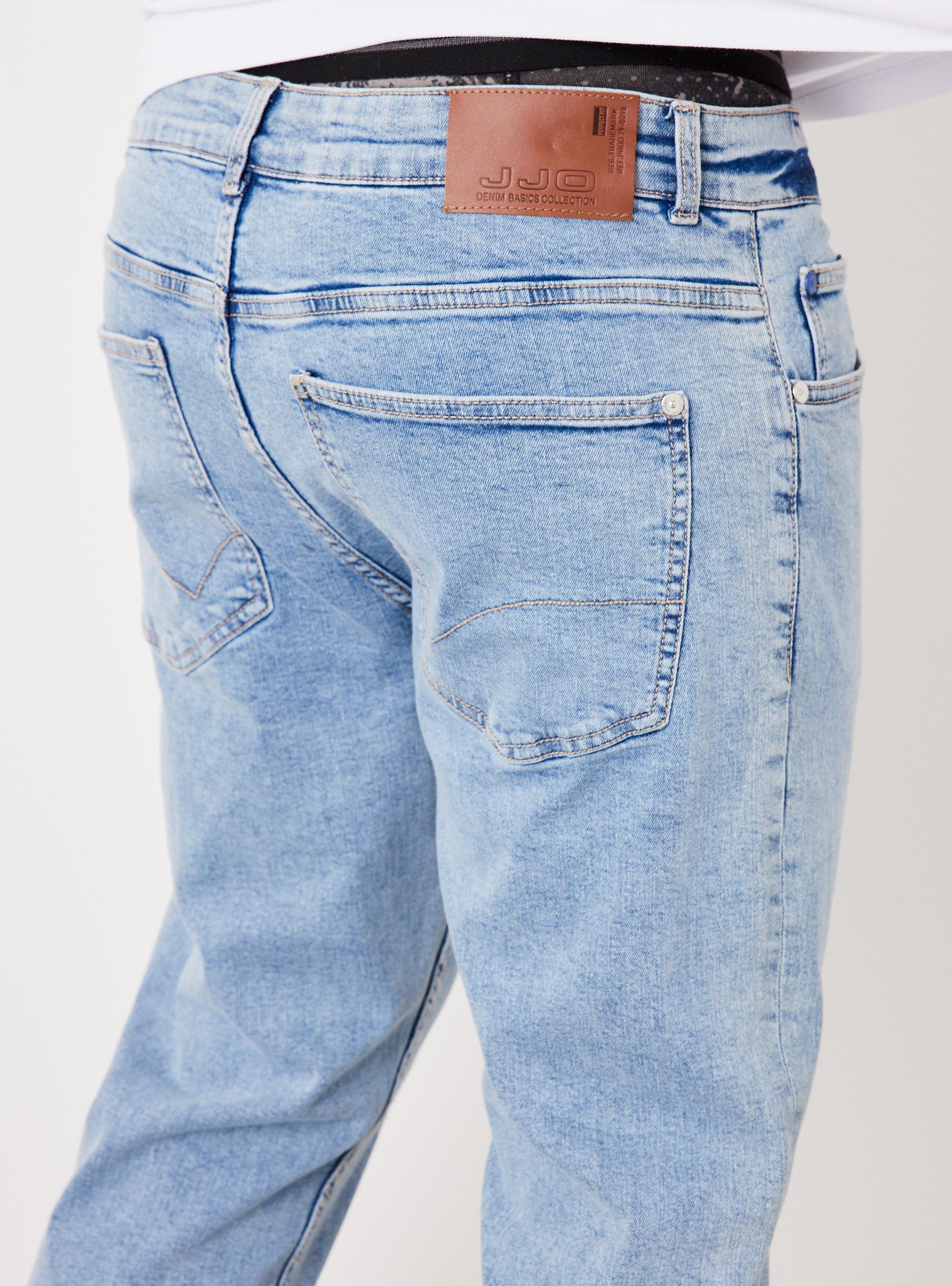 Jeans Básico Tono Claro Slim Fit-3