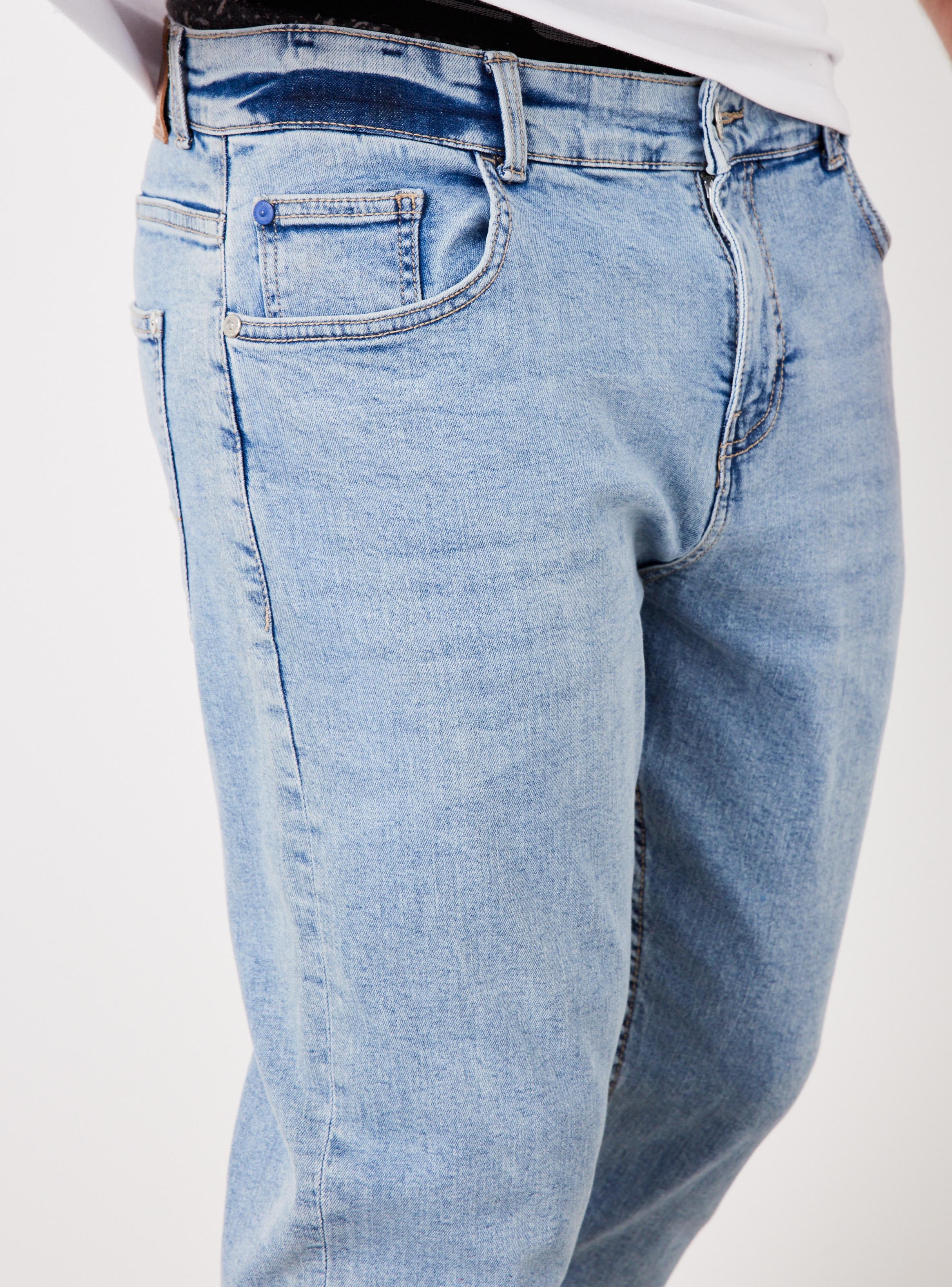 Jeans Básico Tono Claro Slim Fit-2