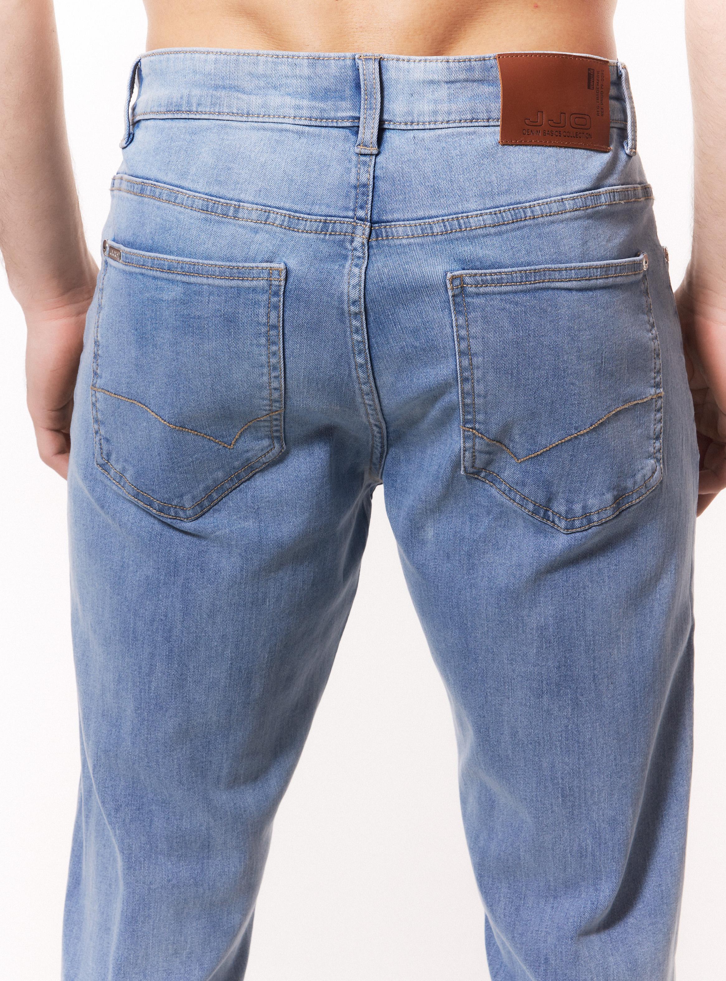 Jeans Básico Tono Claro Slim Fit-3