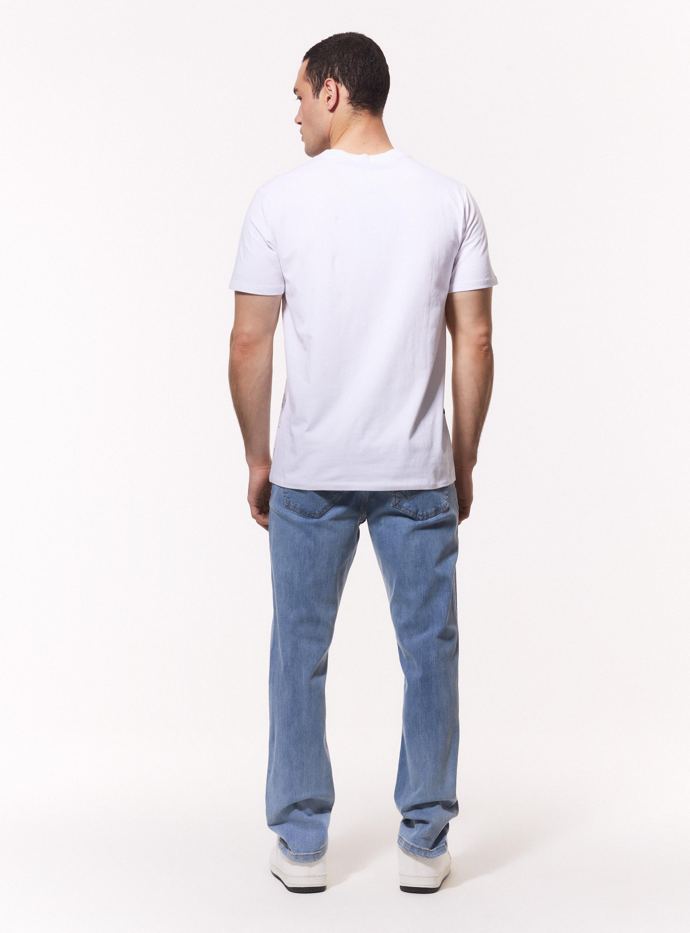 Jeans Básico Tono Claro Slim Fit-5