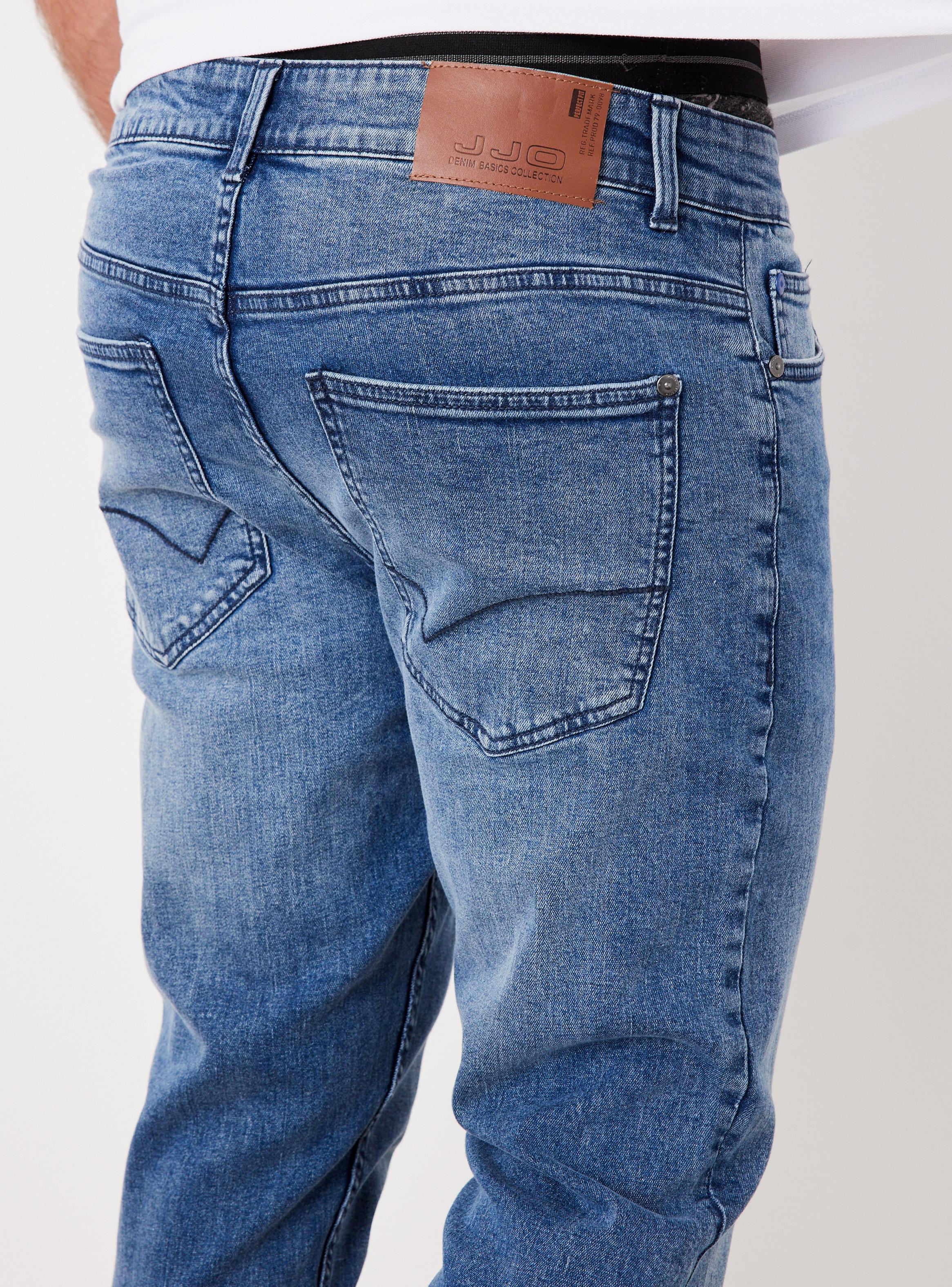Jeans Básico Tono Medio Slim Fit-3
