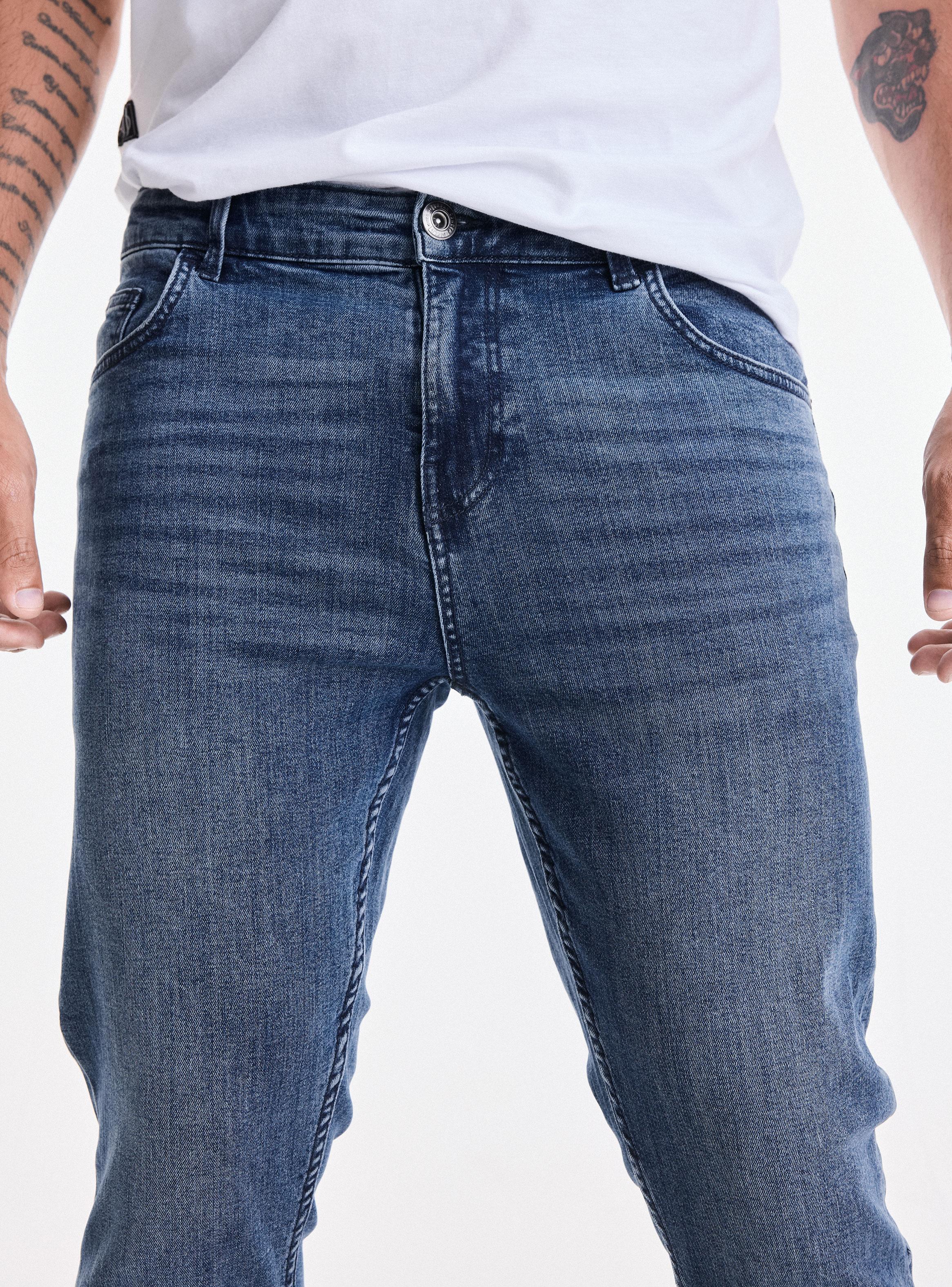 Jeans Básico Tono Medio Slim Fit-2