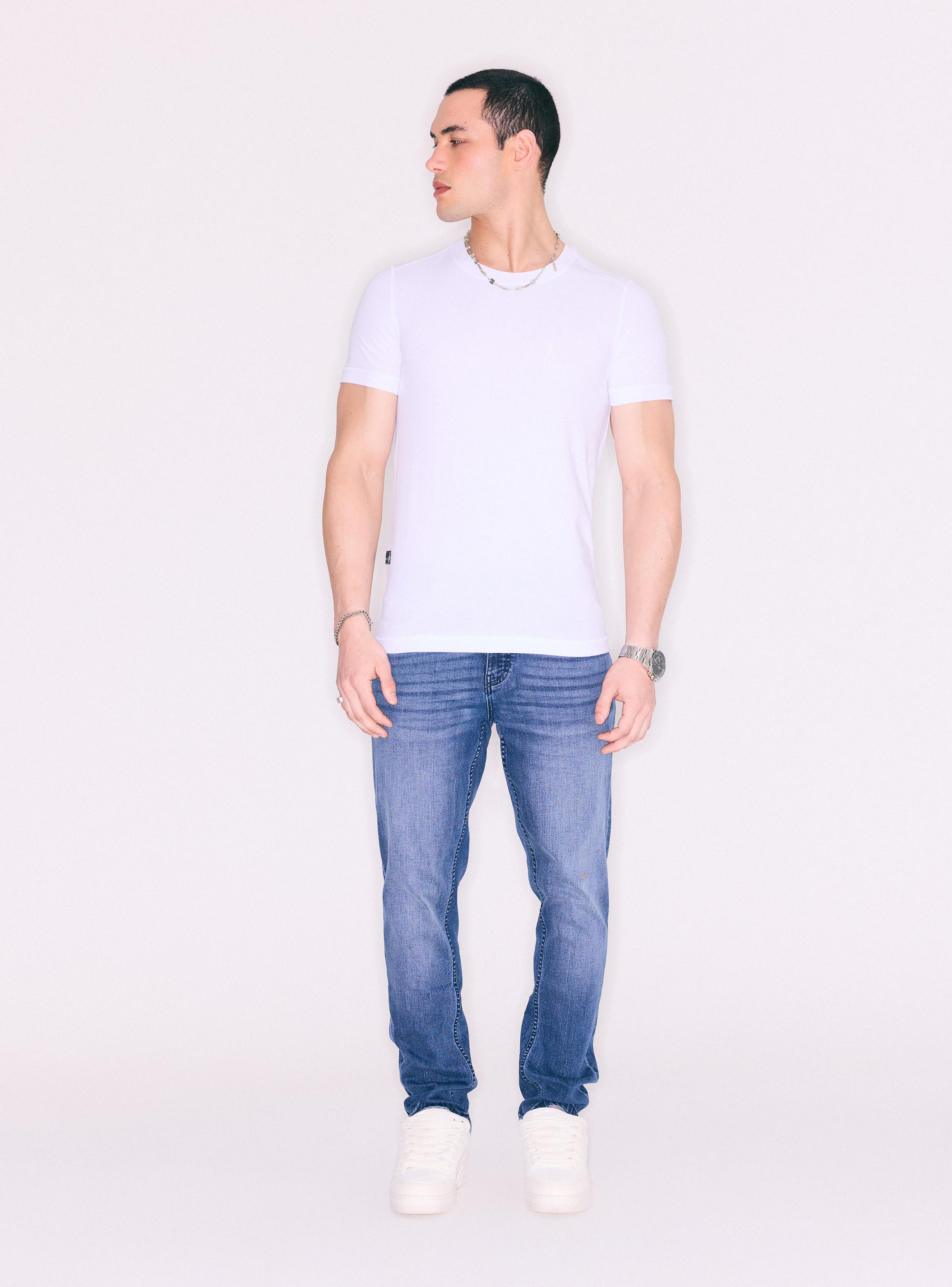 Jeans Básico Tono Medio Slim Fit-4