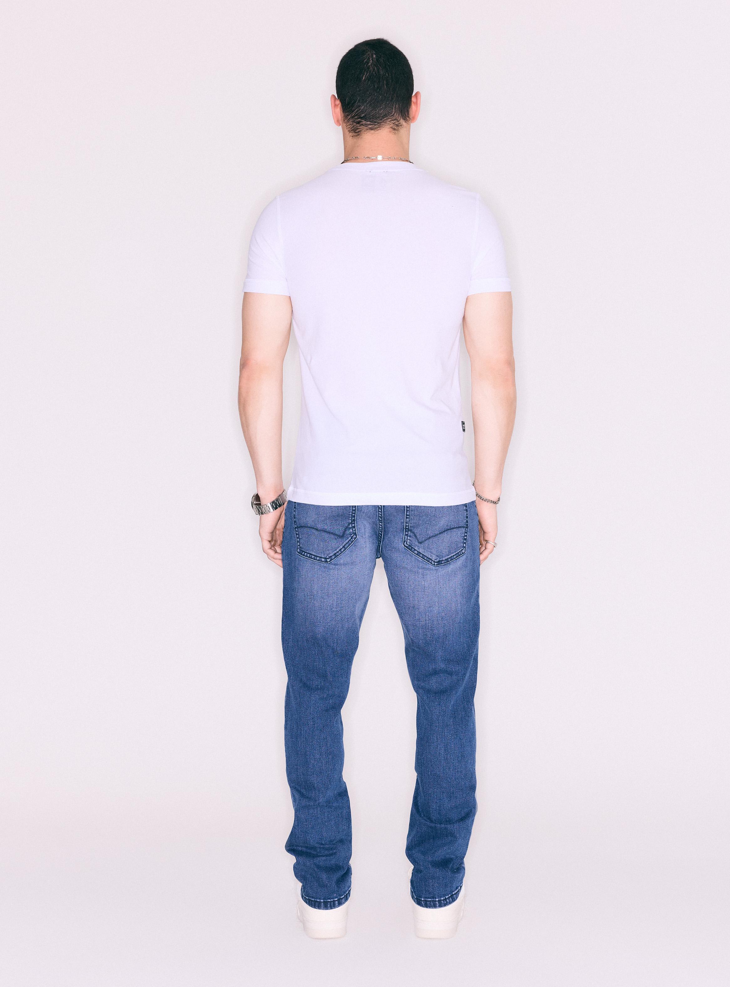 Jeans Básico Tono Medio Slim Fit-5