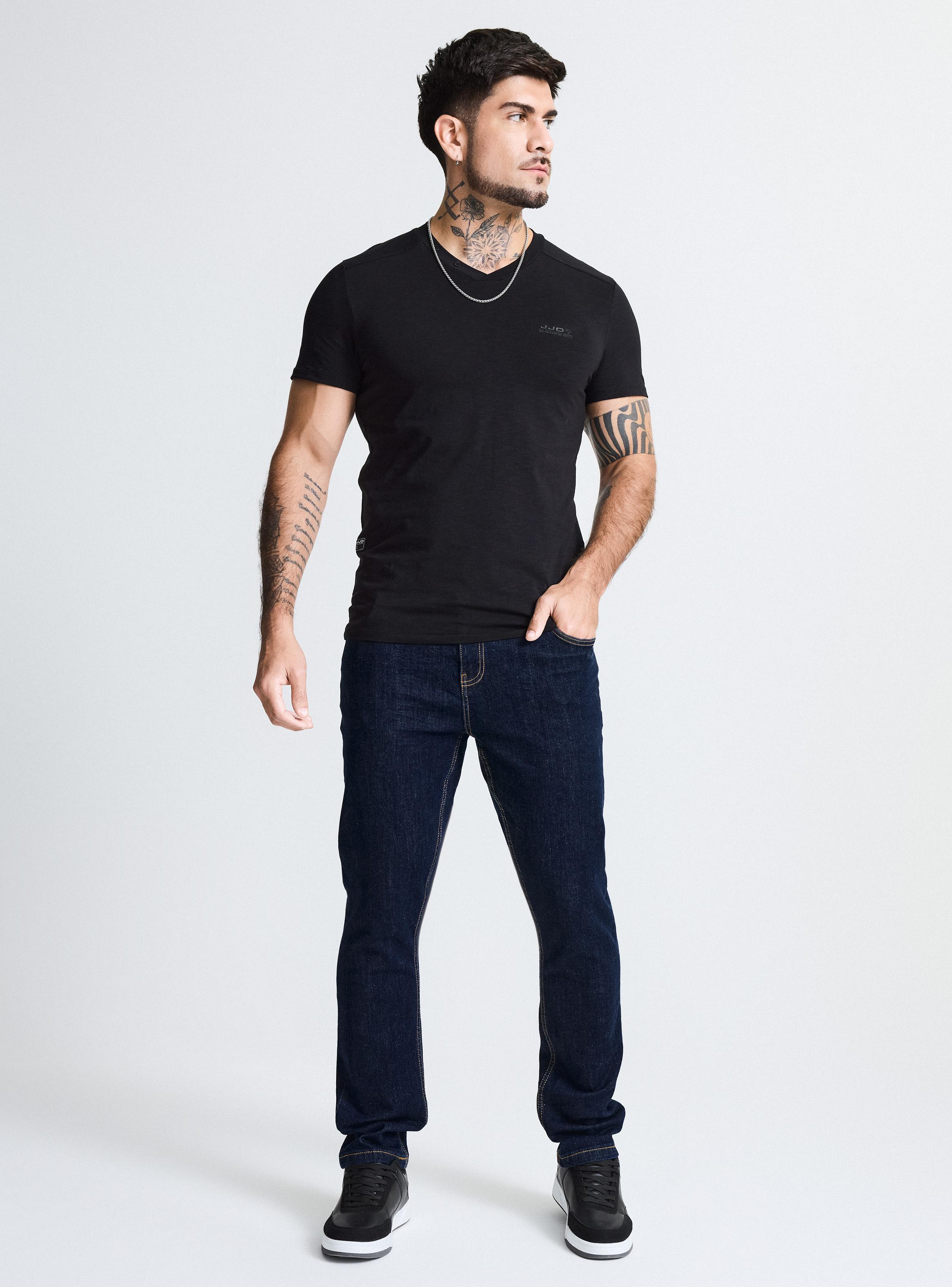 Jeans Slim Fit Oscuro 3 Básico-4