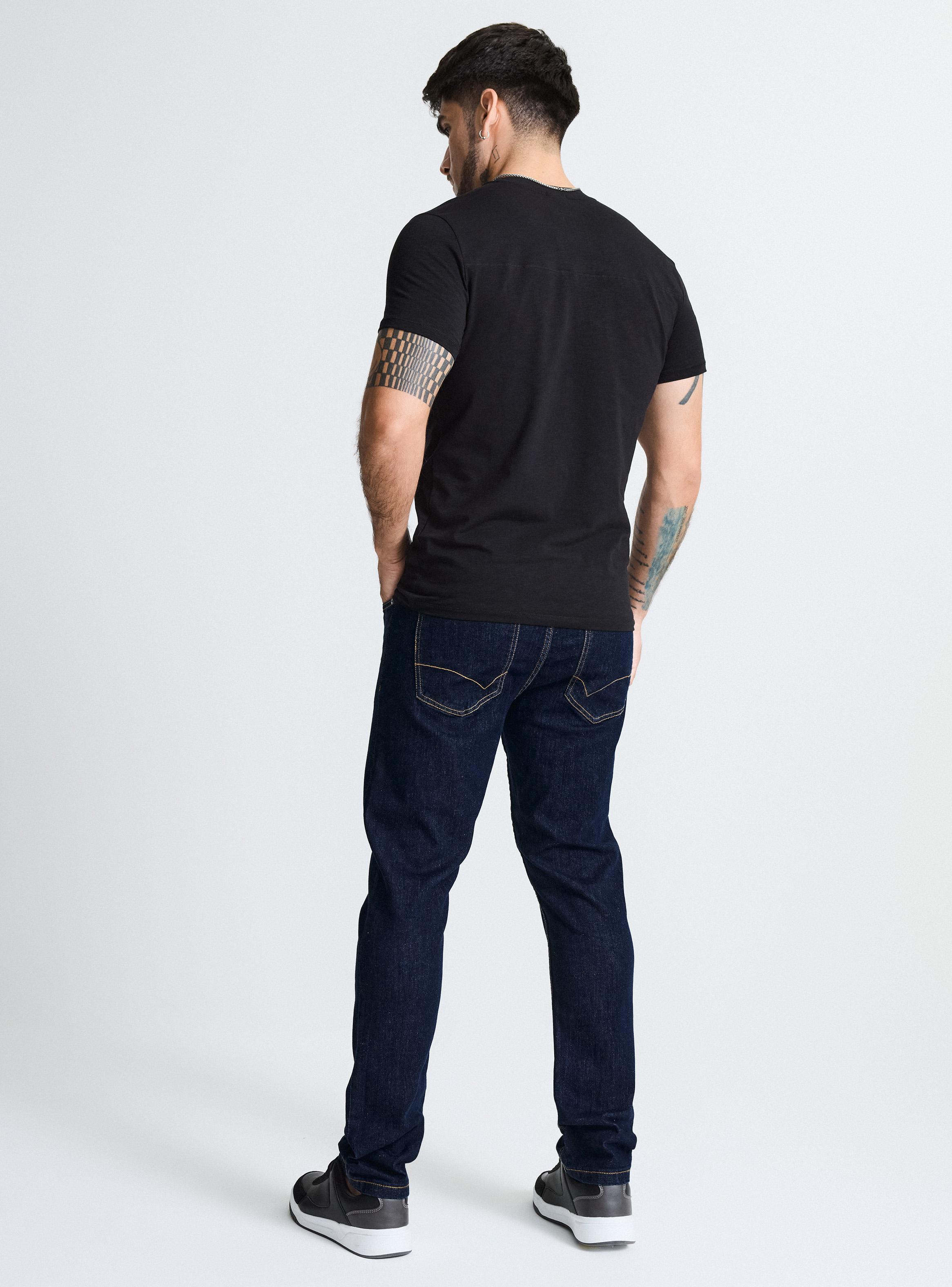 Jeans Slim Fit Oscuro 3 Básico-5