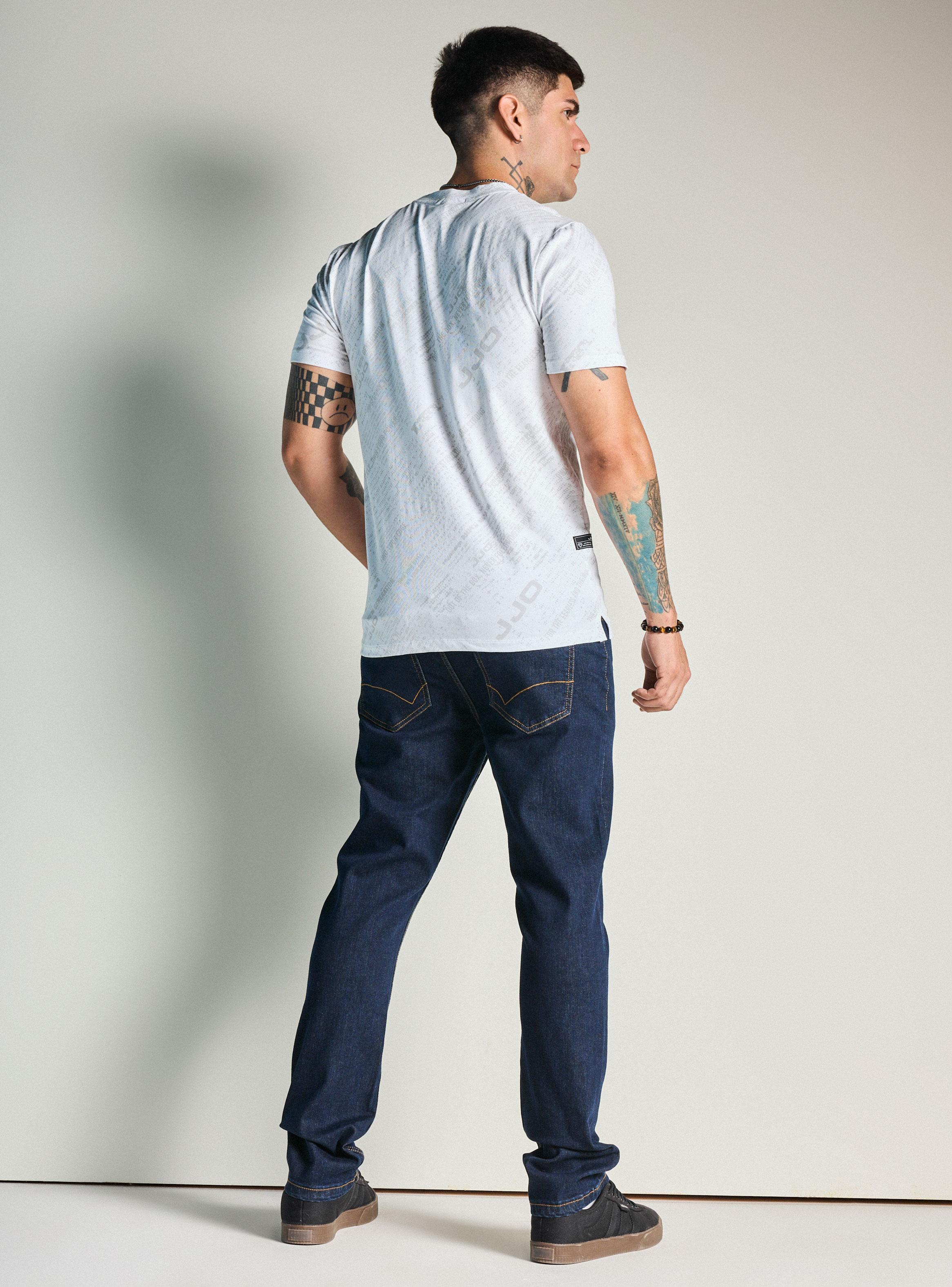 Jeans Básico Tono Oscuro Slim Fit-5