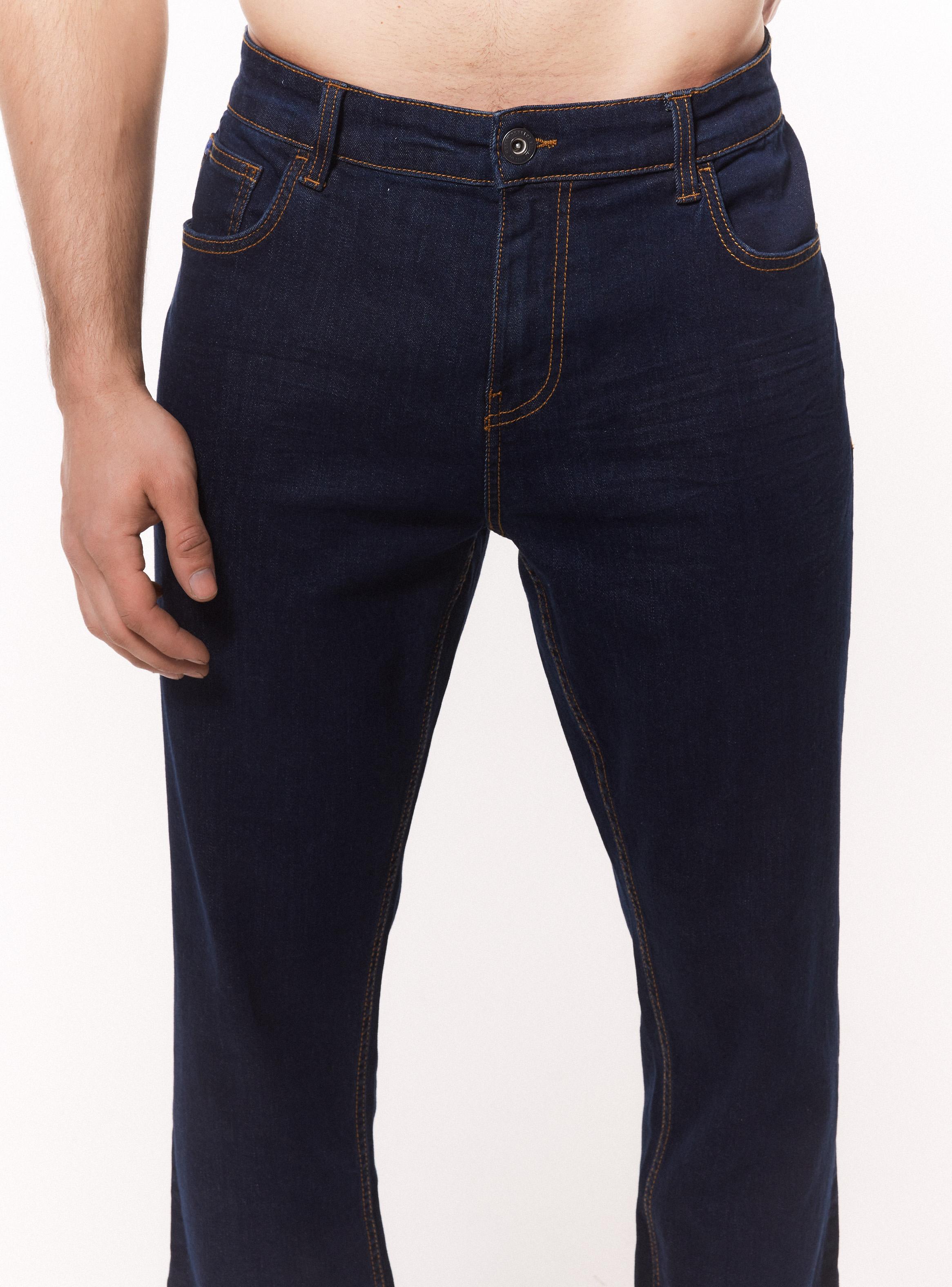 Jeans Básico Tono Oscuro Slim Fit-2