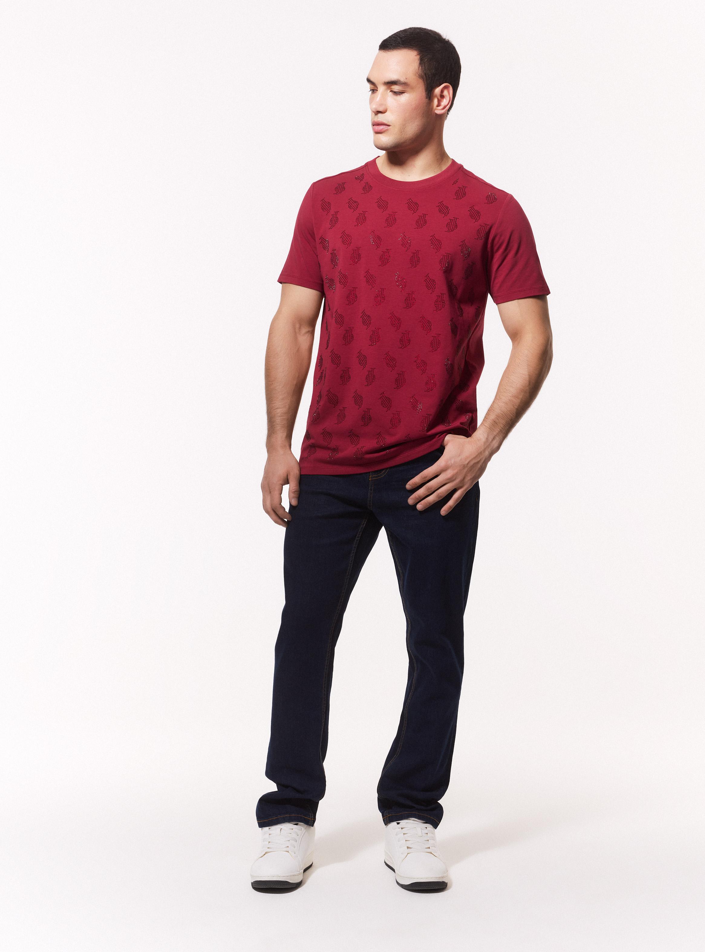 Jeans Básico Tono Oscuro Slim Fit-4