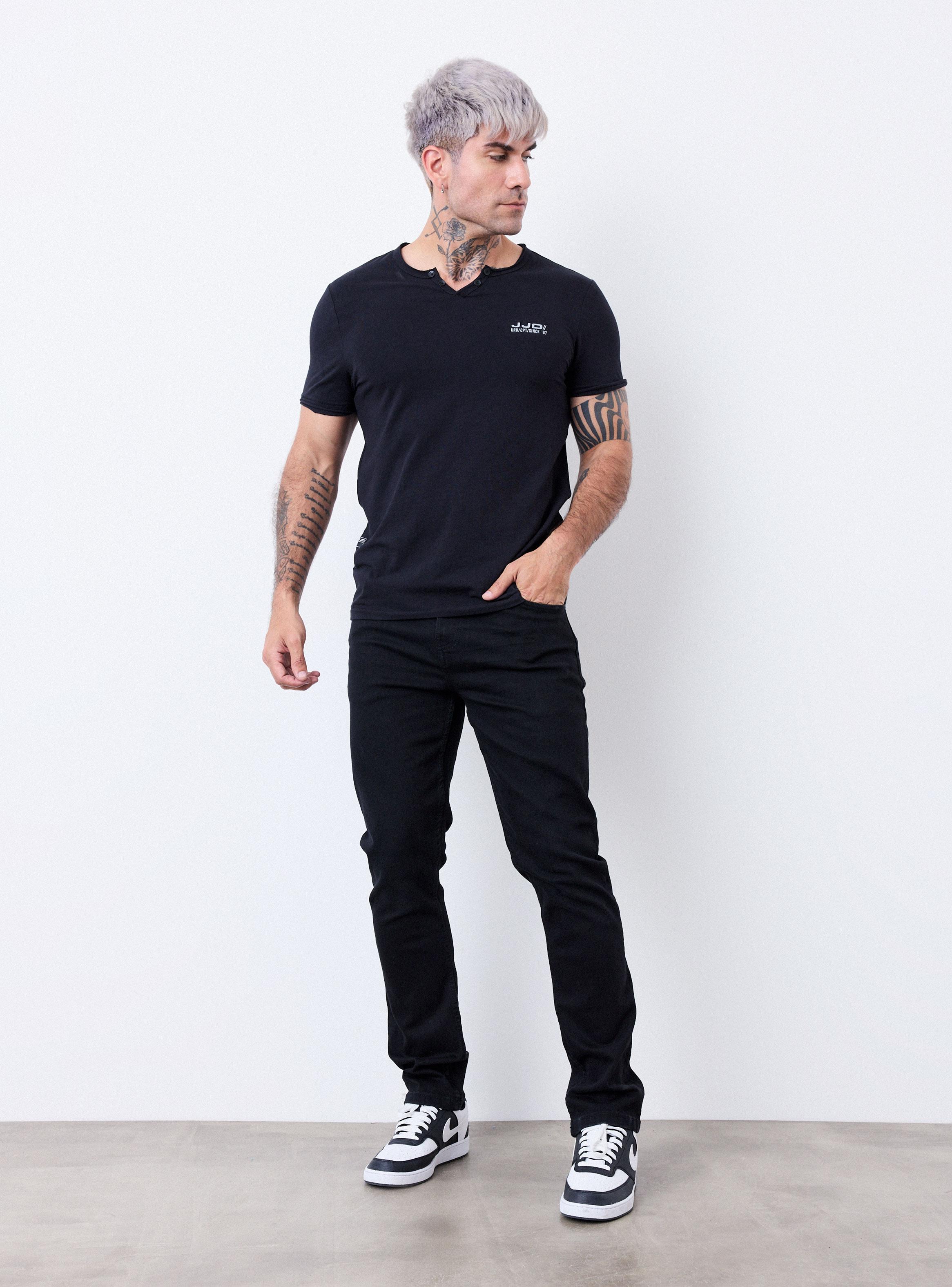 Jeans Básico Dark Slim Fit-4