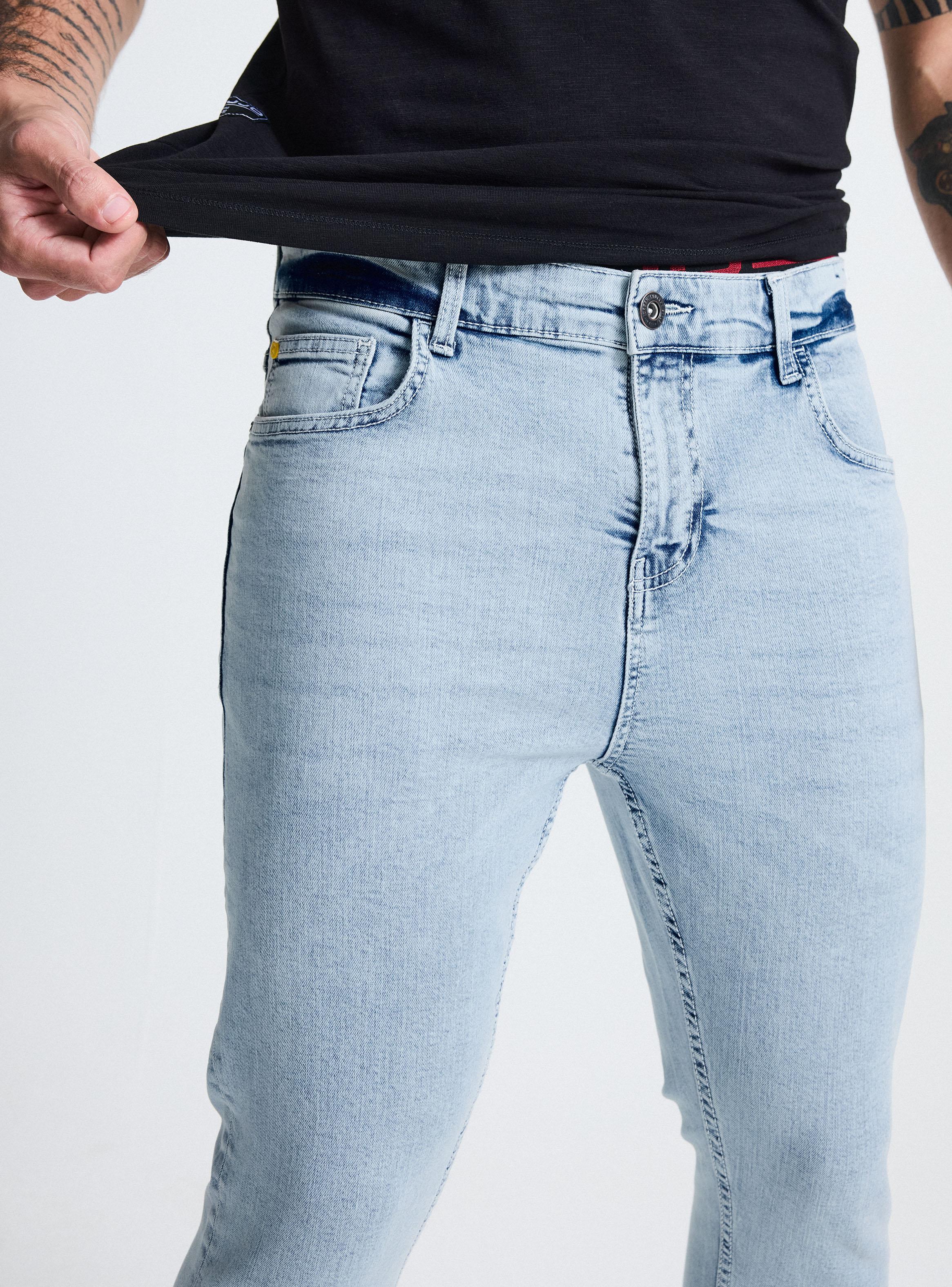 Jeans Skinny Fit Claro 1 Año-2