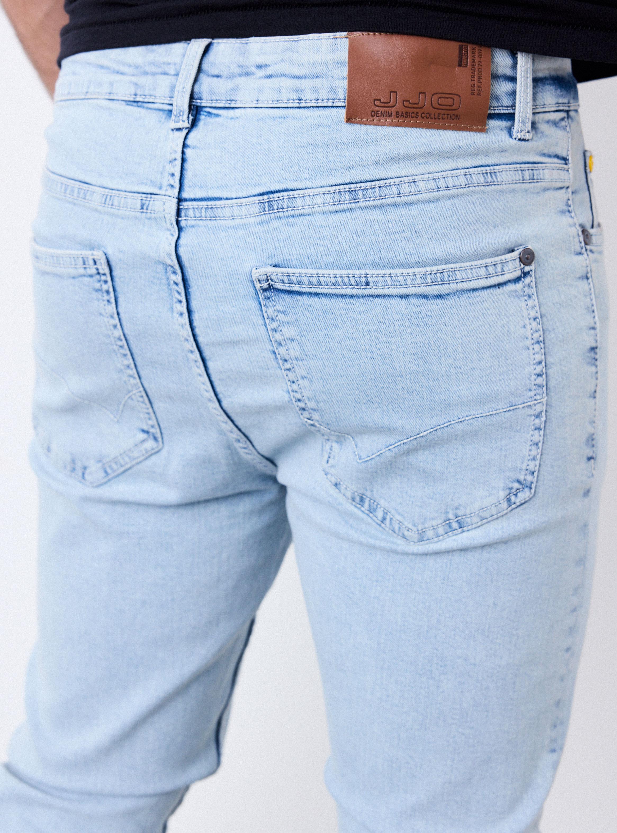 Jeans Básico Color Claro Skinny Fit-3