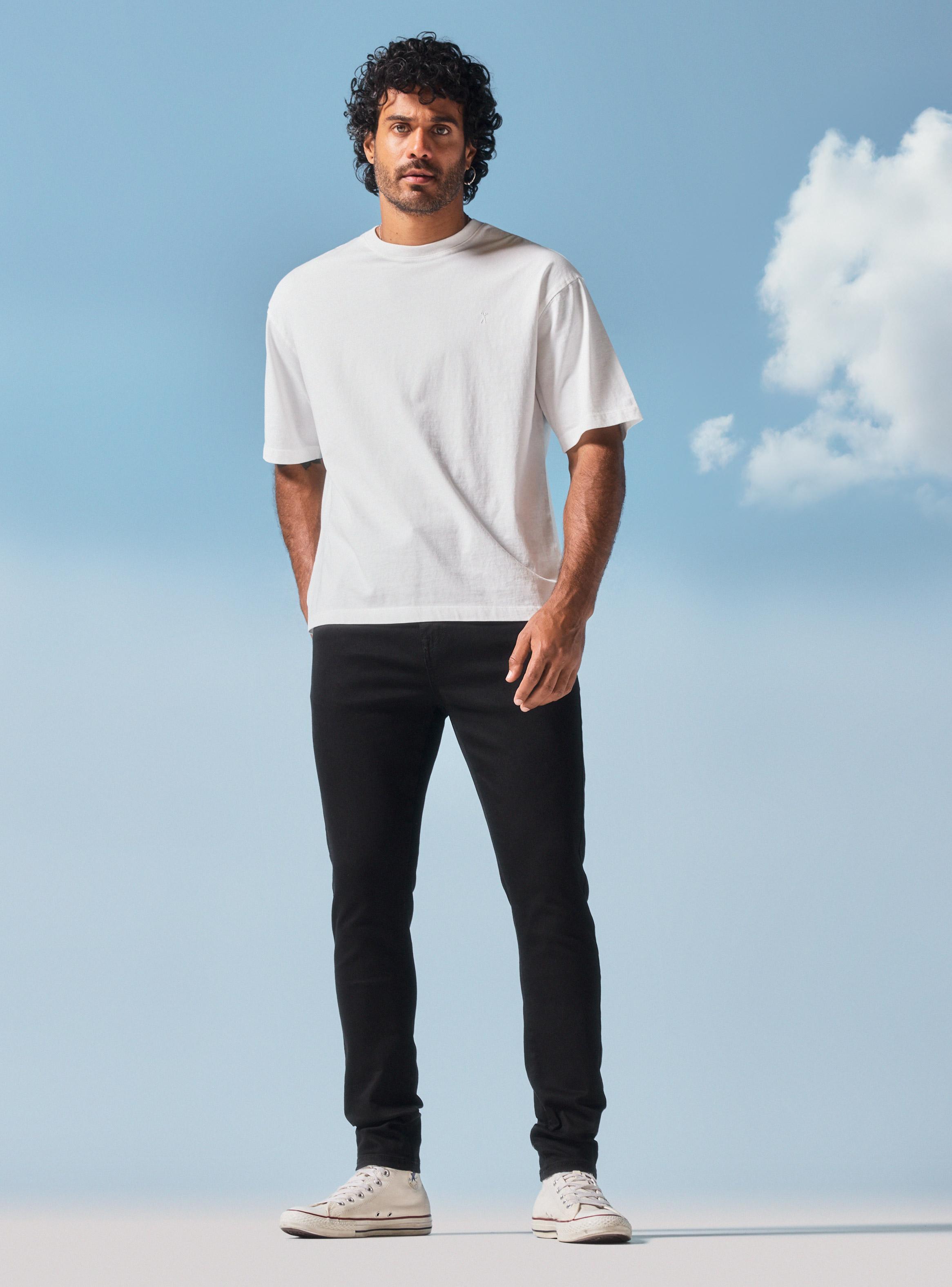 Jeans Cinco Bolsillos Super Skinny 1 Negro-4