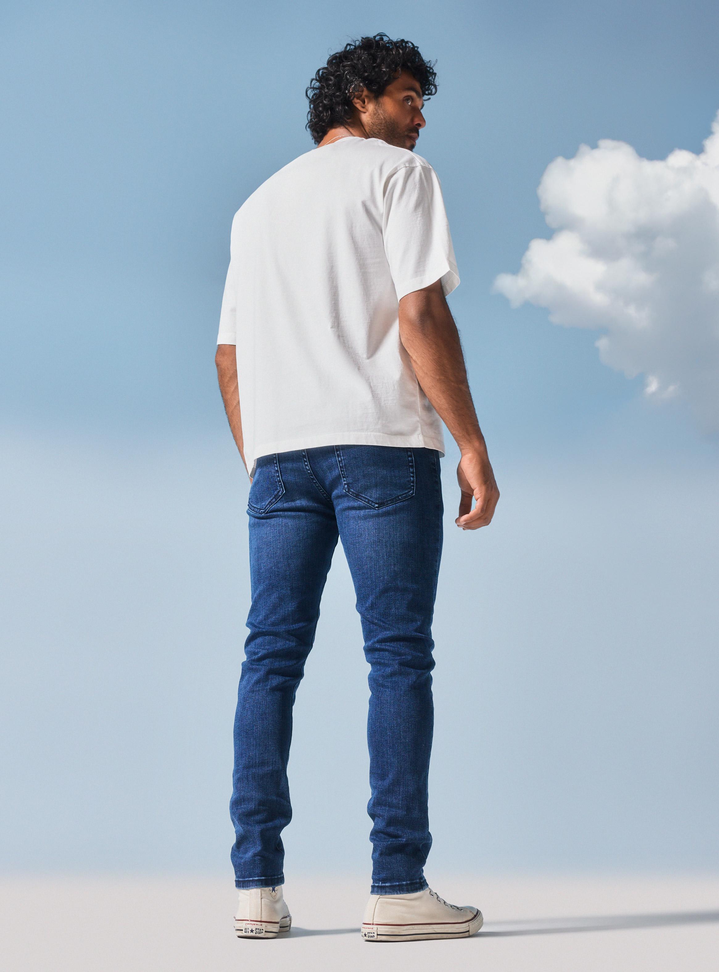 Jeans Cinco Bolsillos Super Skinny 1 Azul Oscuro-5