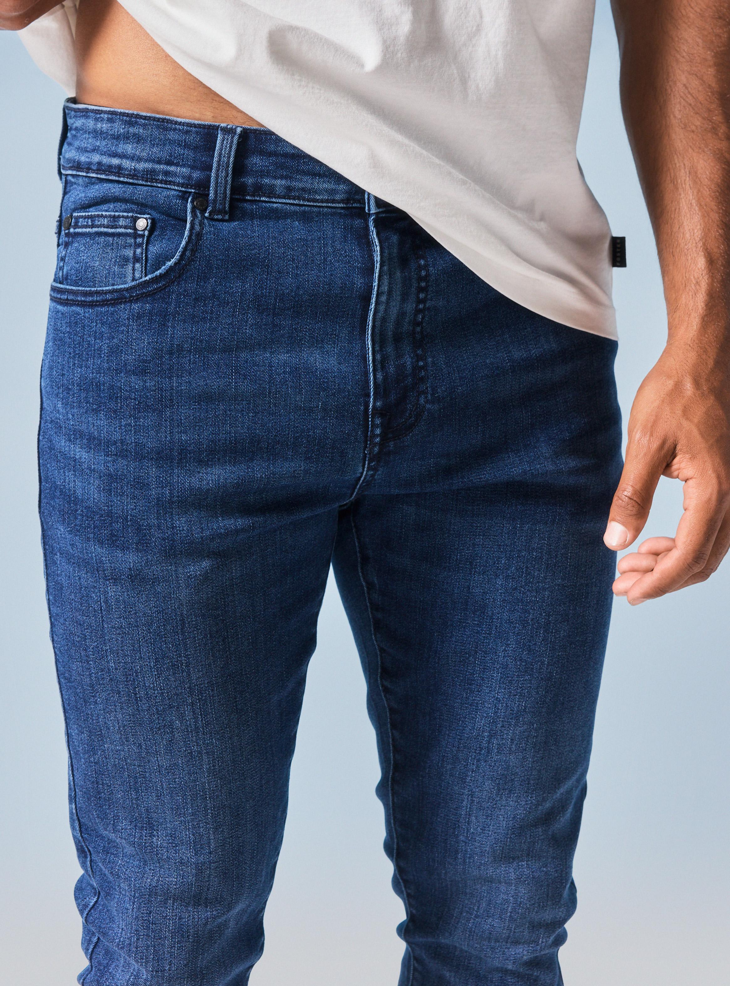 Jeans Cinco Bolsillos Super Skinny 1 Azul Oscuro-2