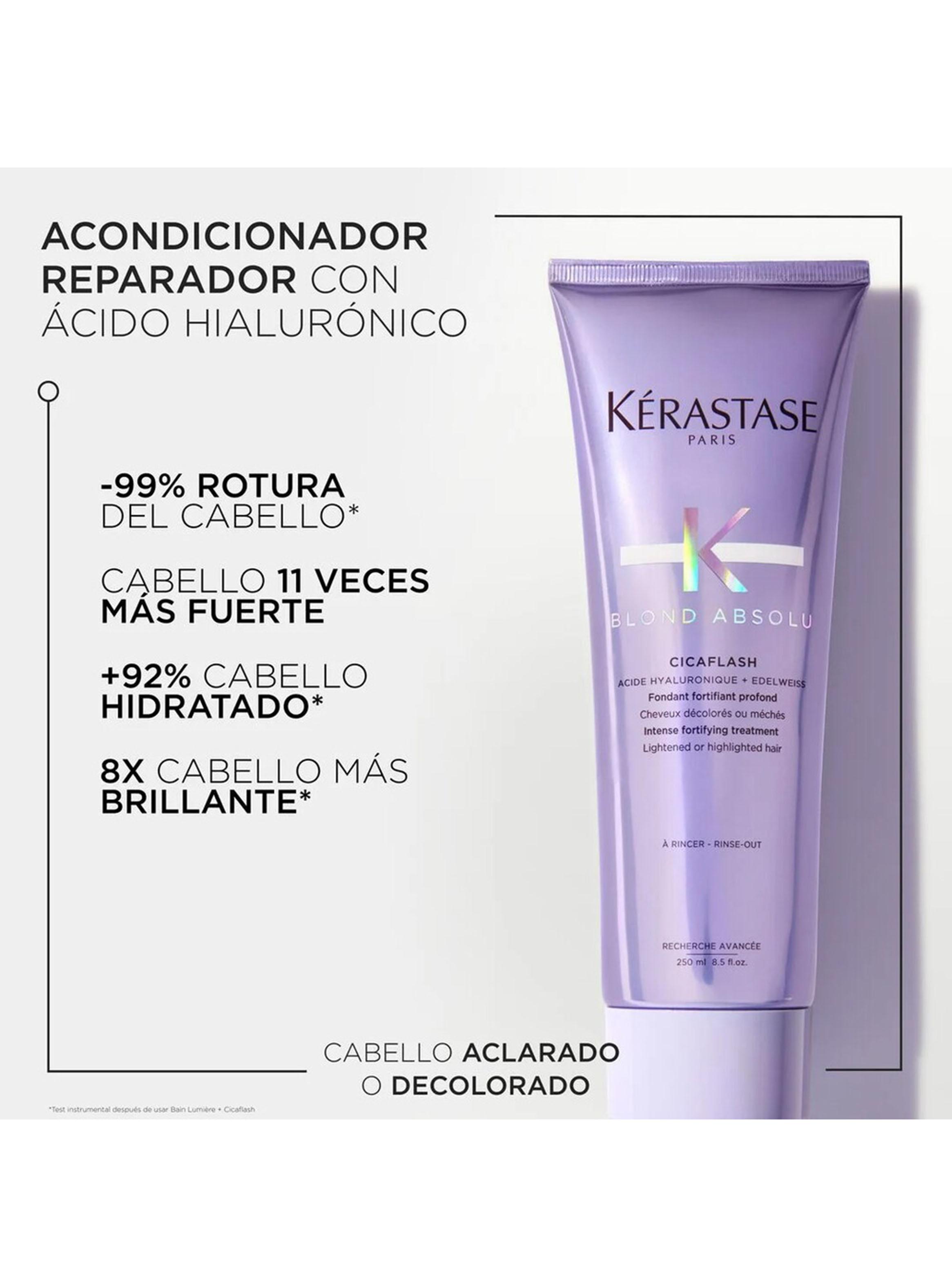 Set Cabello Rubio o Decolorado Blond Absolu Shampoo 500ml + Acondicionador 200ml Kérastase-2