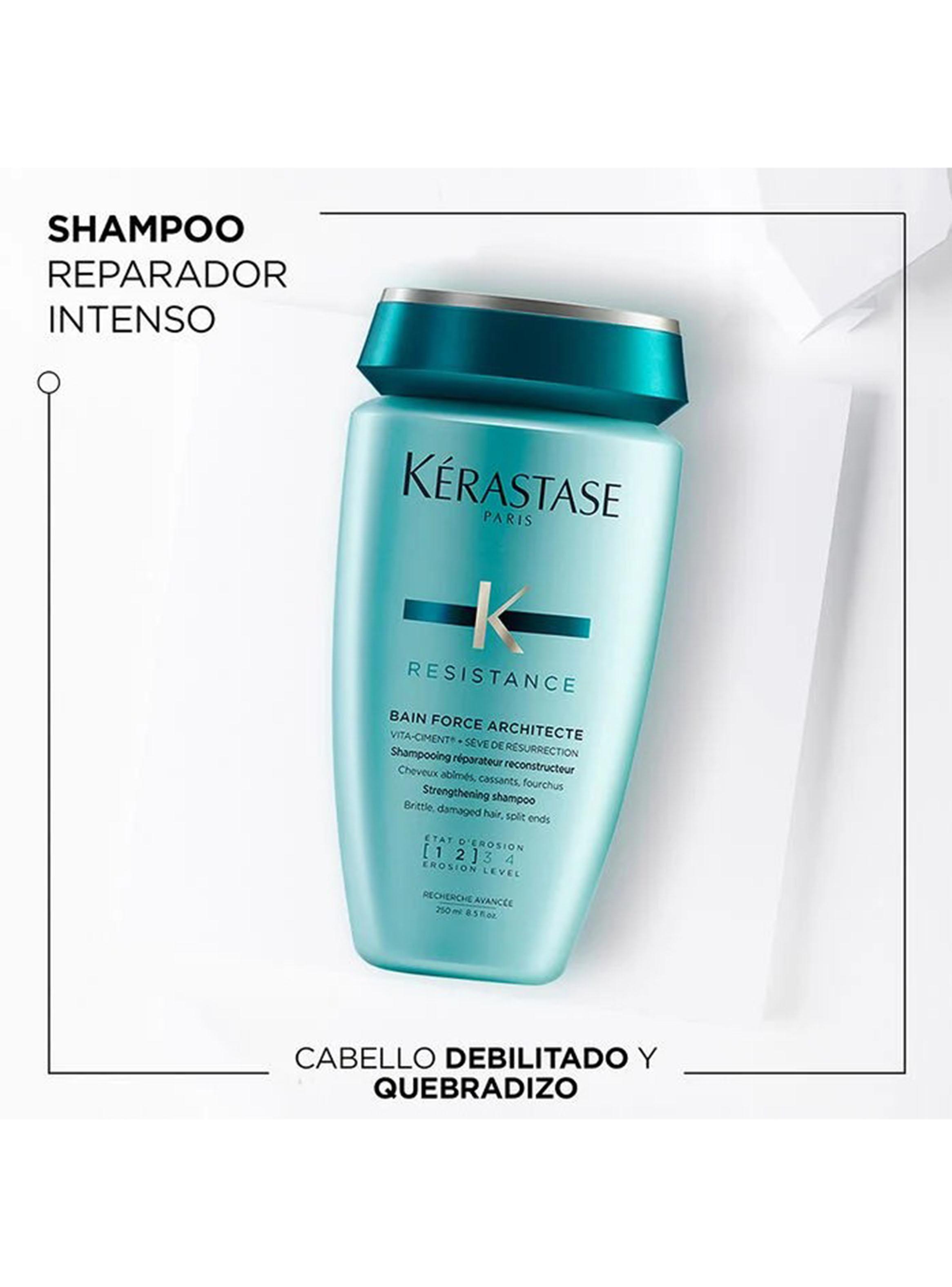 Set Cabello Debilitado Resistance Shampoo 500ml + Acondicionador 200ml Kérastase-2