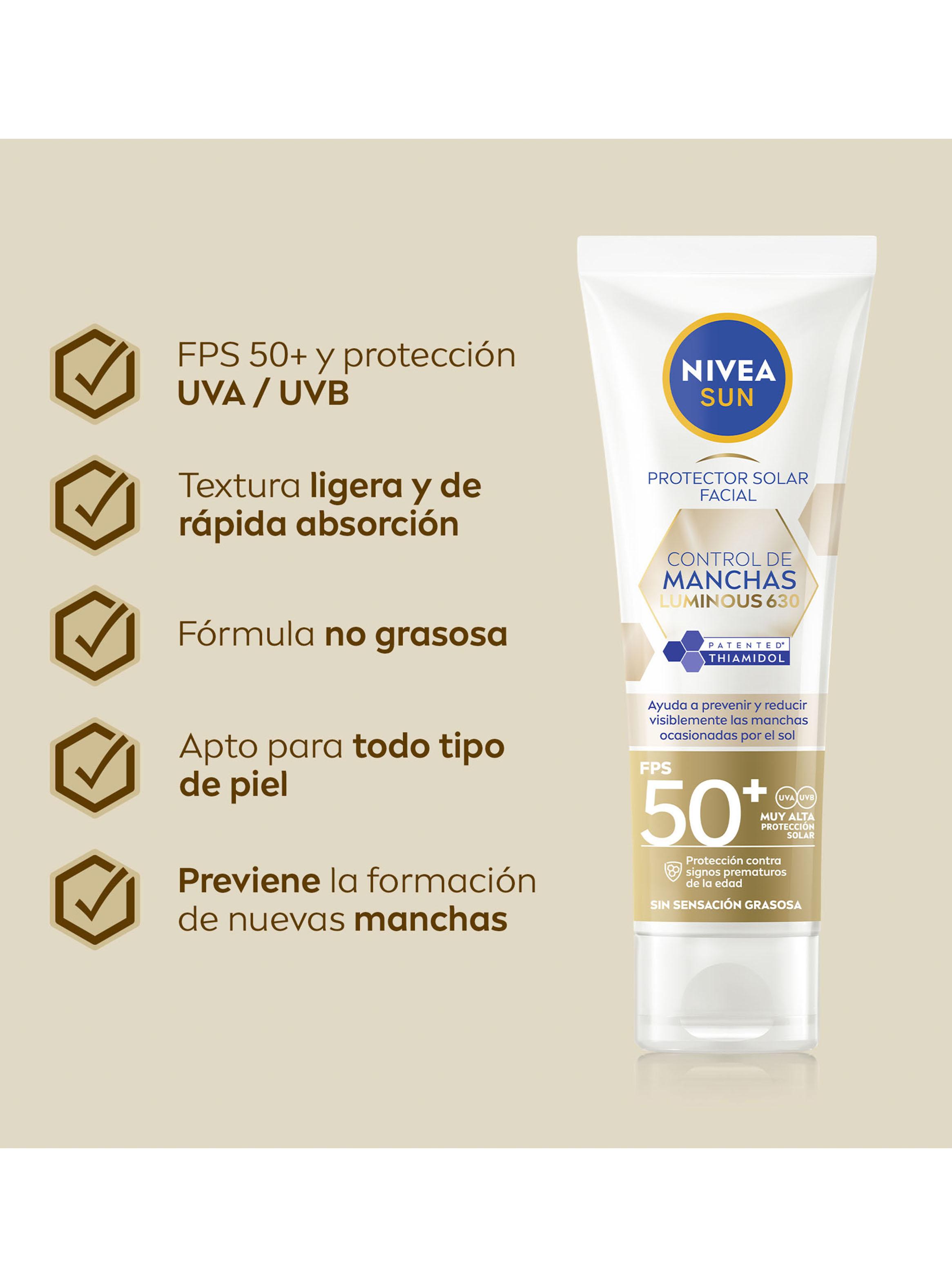 Protector Solar Facial Control de Manchas FPS50 40ml-2