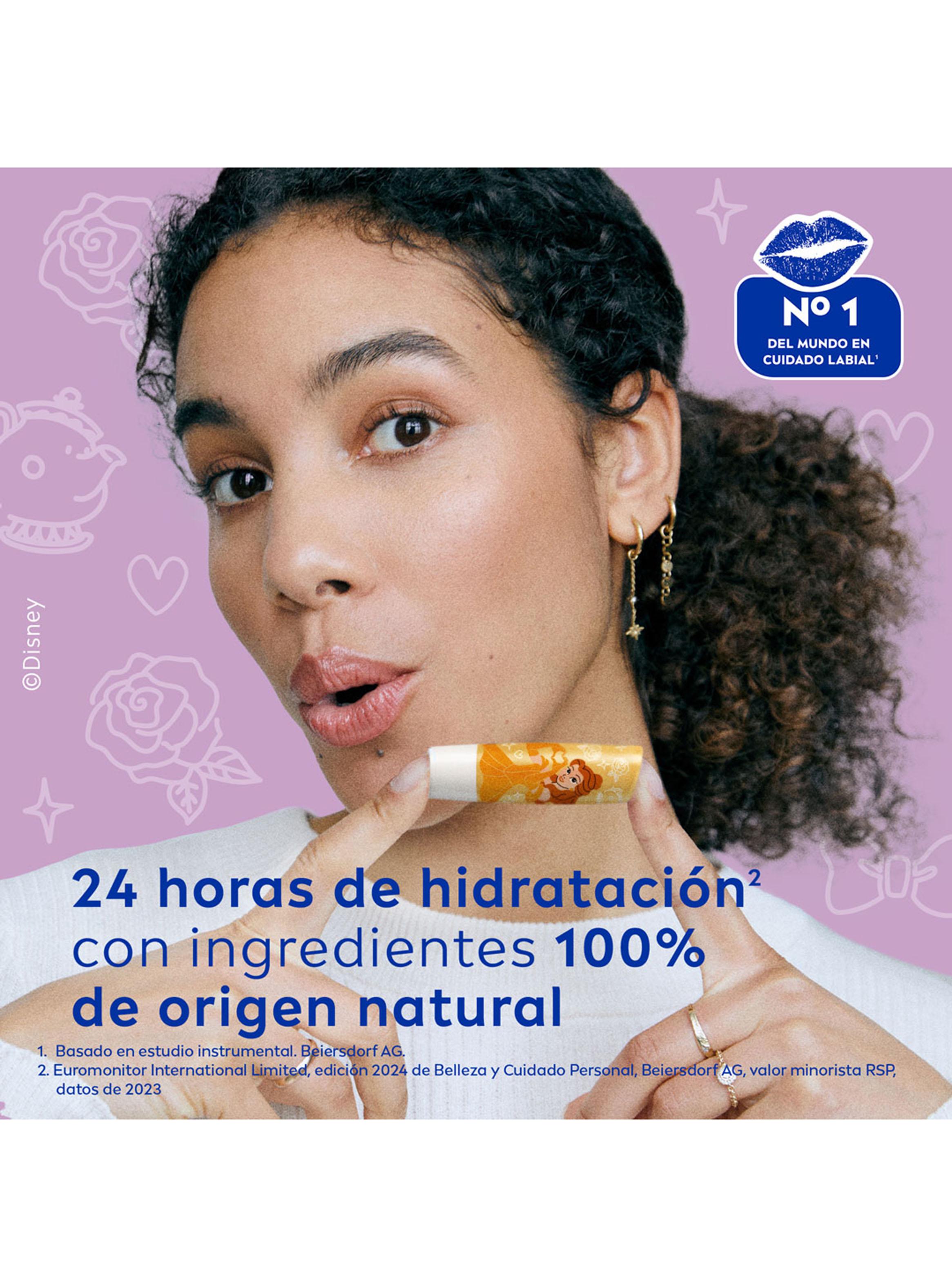 NIVEA Bálsamo Labial Edición Limitada Disney Bella-2