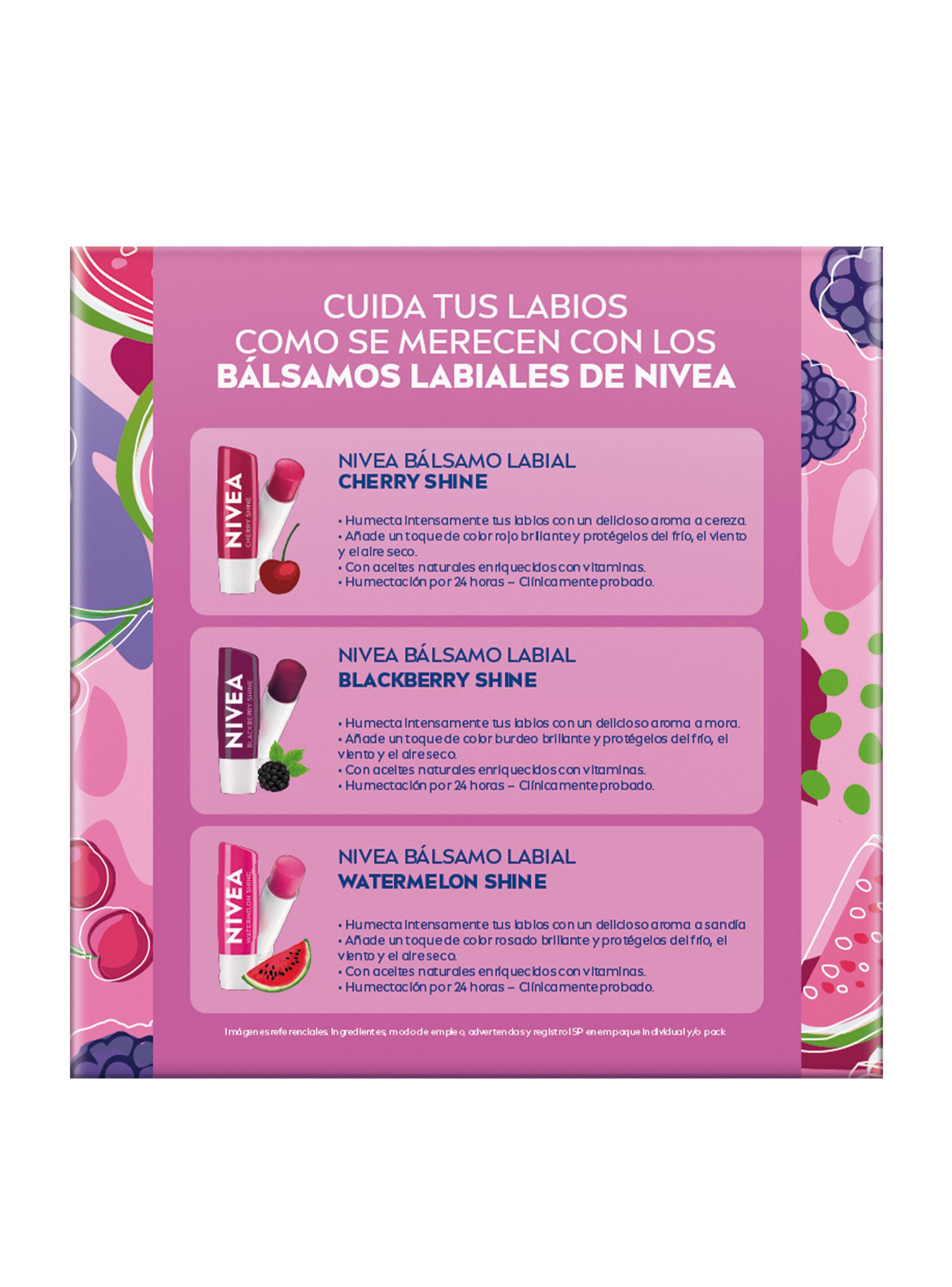 NIVEA Pack Tripack Bálsamo Labial-2