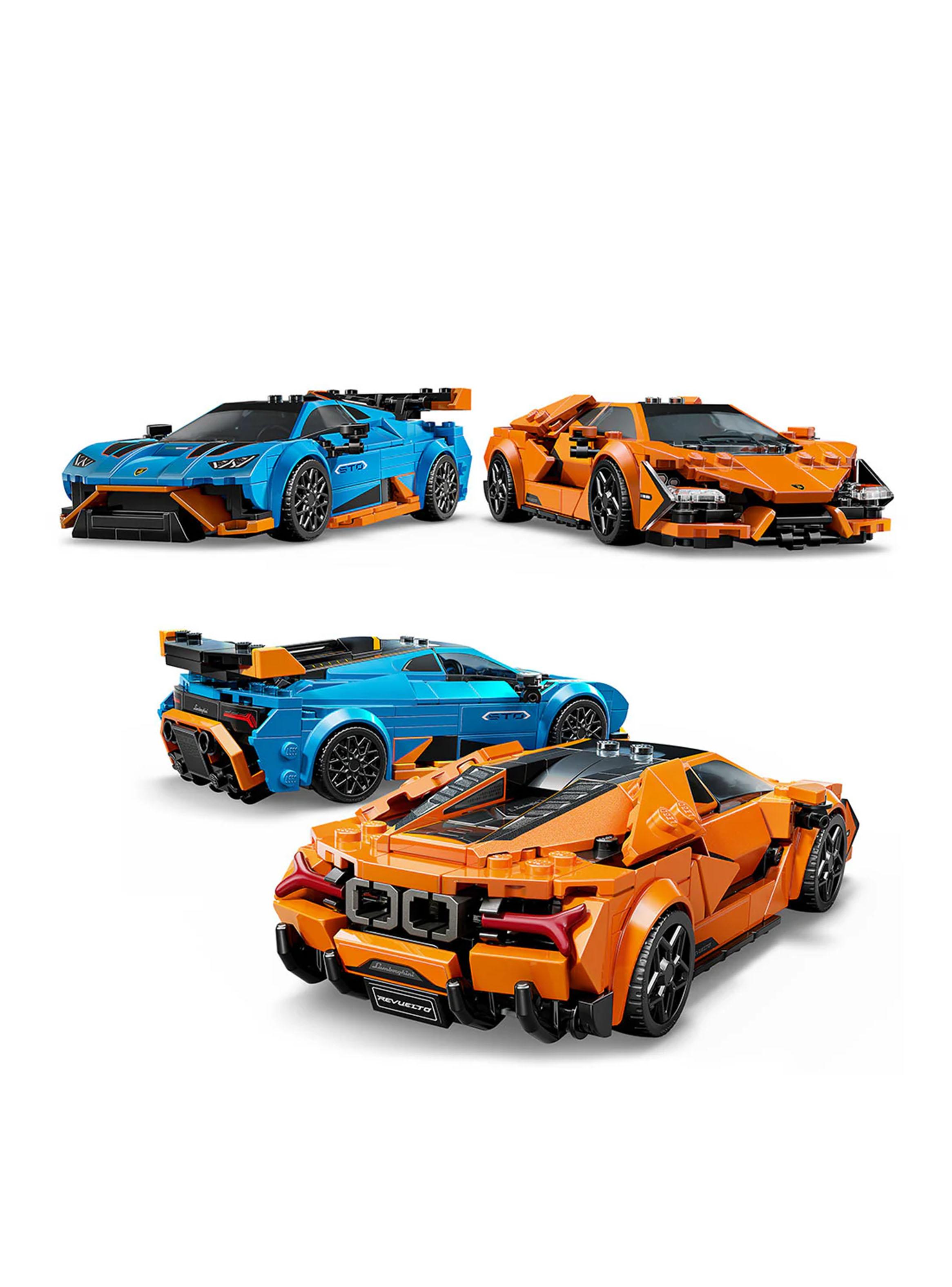 Lego Lamborghini Revuelto y Huracán Sto Speed Champions-3