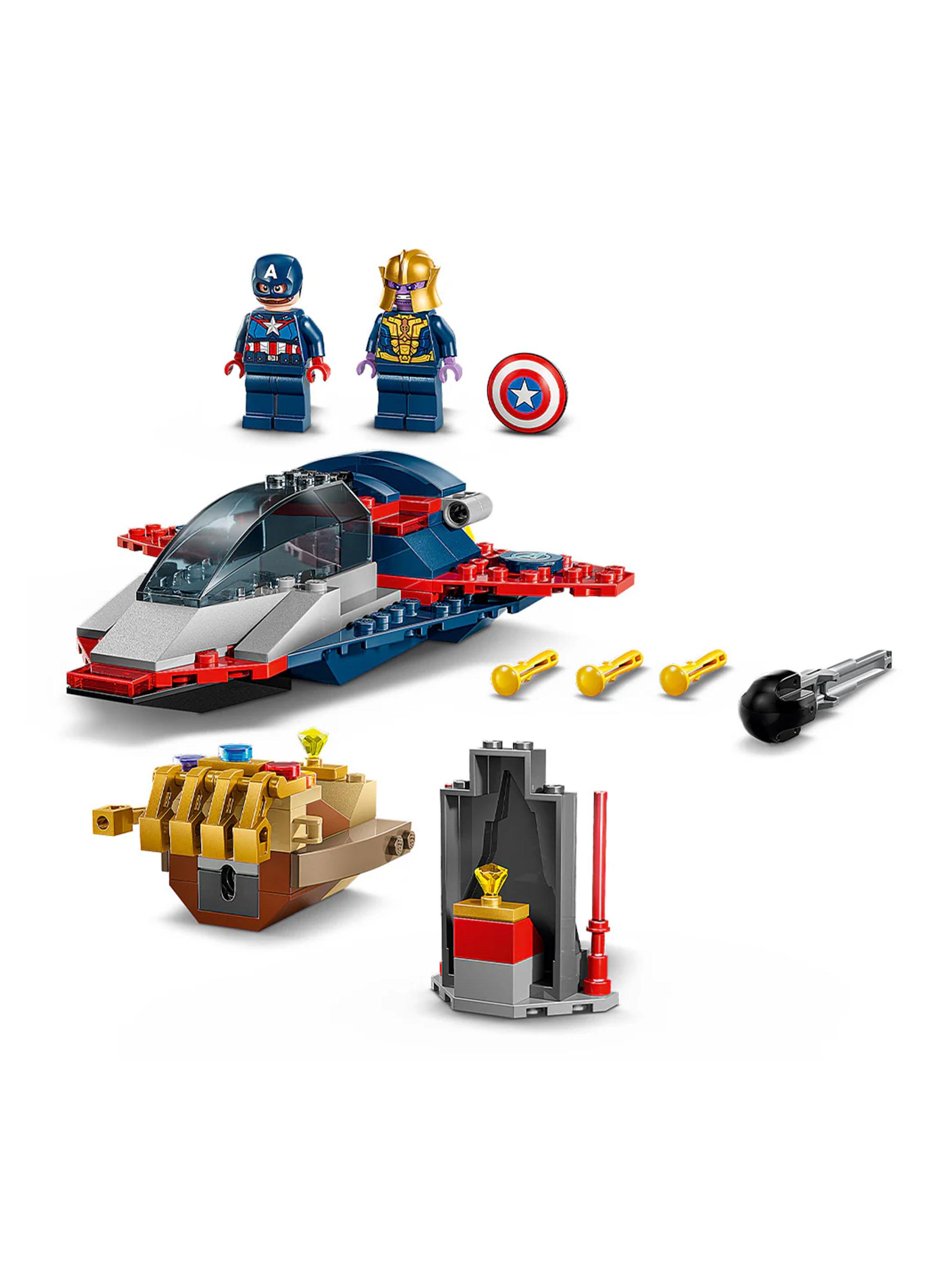 Lego Capitán América Vs Thanos Super Héroes-2