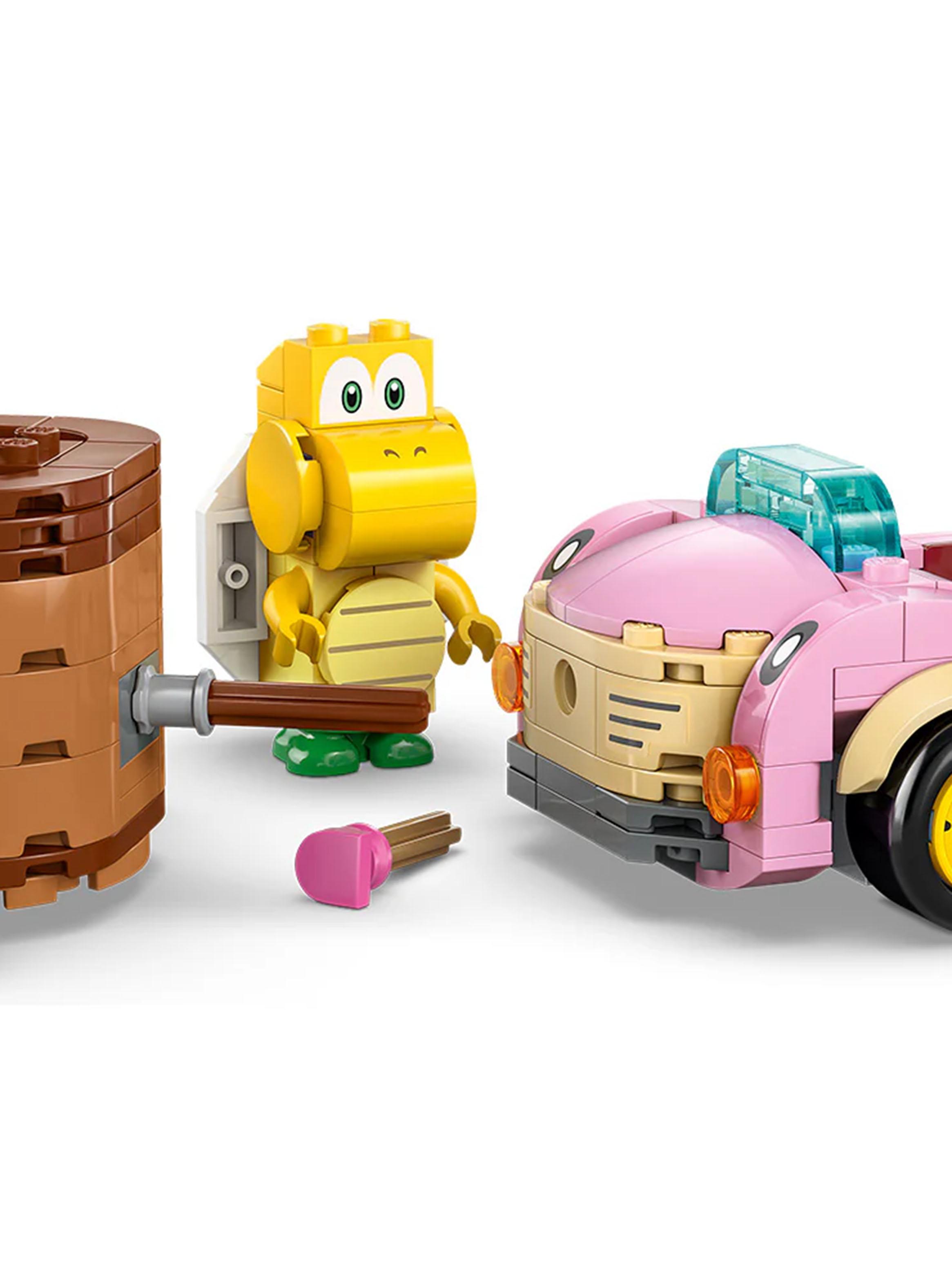 Lego Mario Kart: Persecución con Potenciador Planta Piraña Super Mario-3