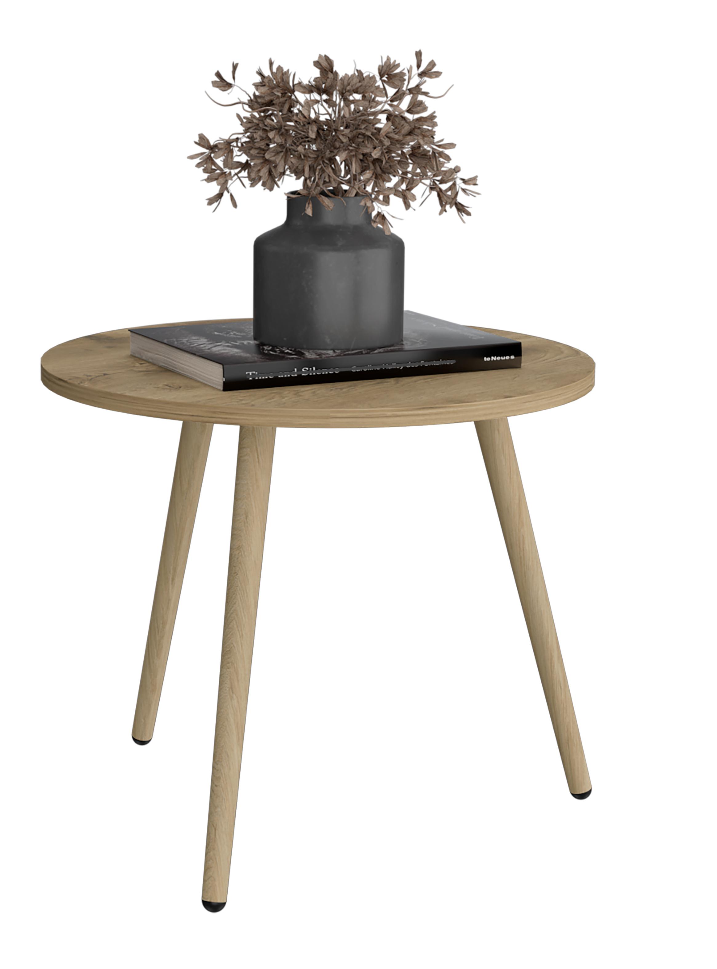 Mesa Lateral Narvik Macadamia 41.5x47.9x47.9 cm-3