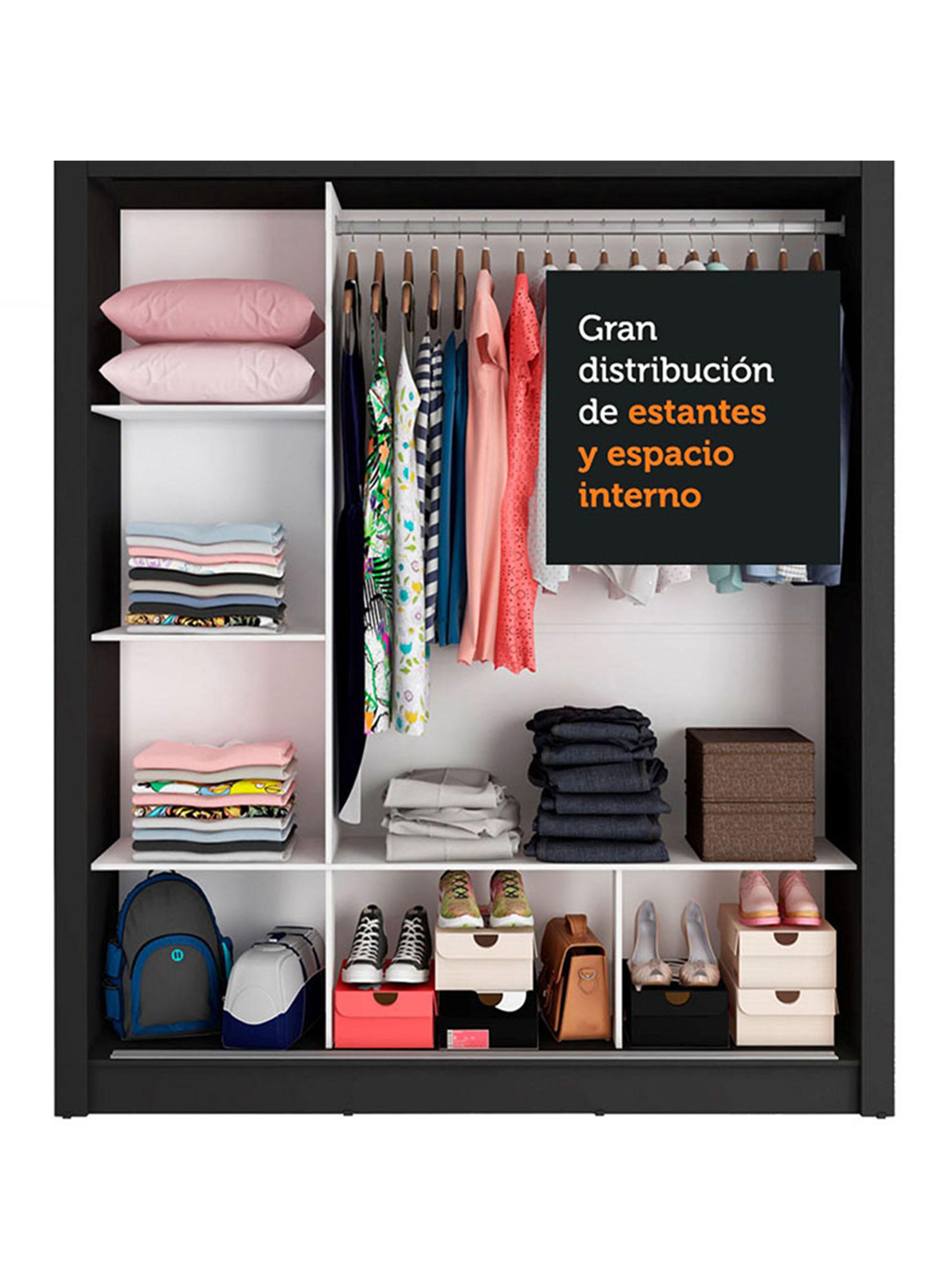 Clóset Monaco con 3 Puertas-3
