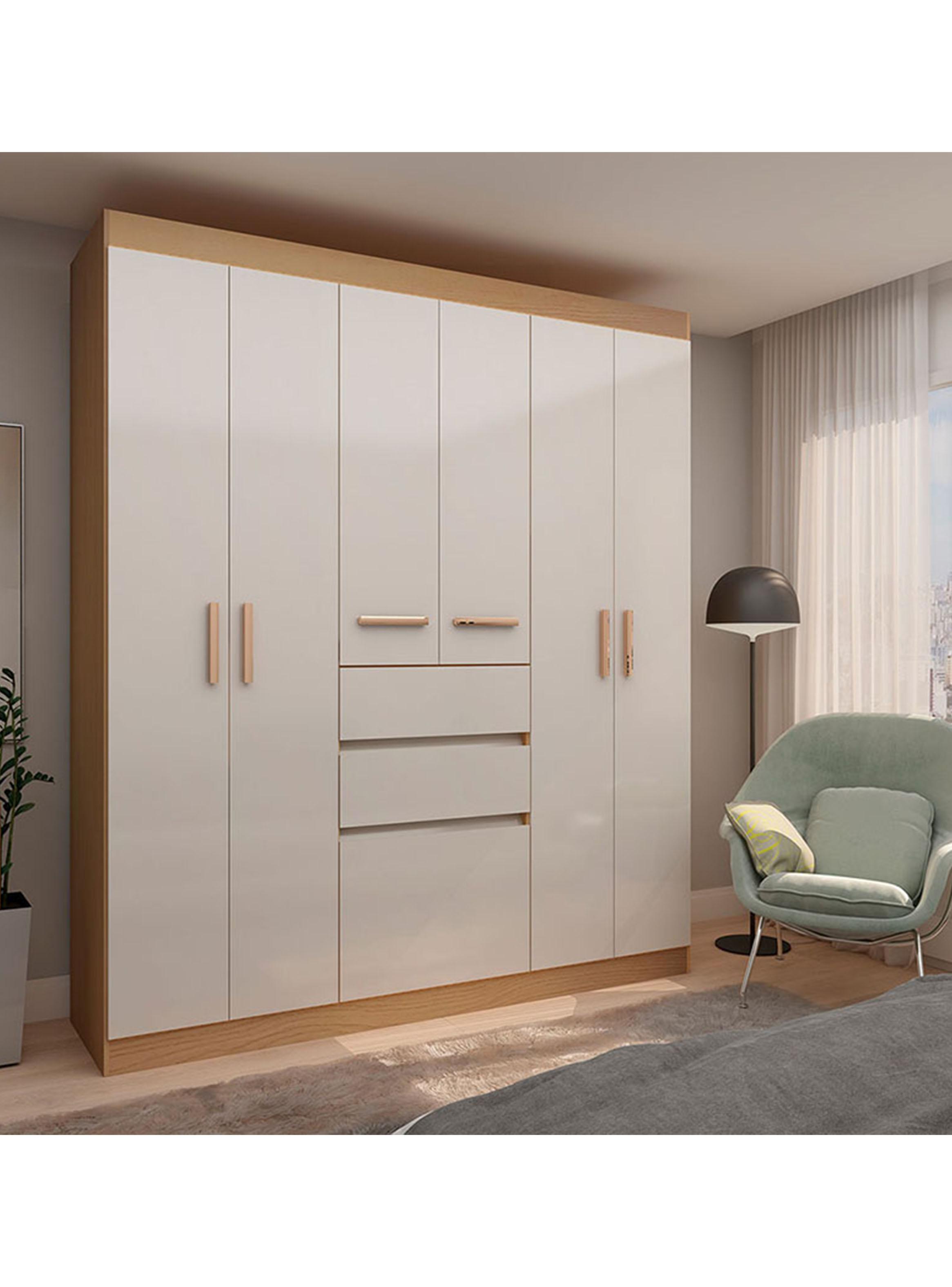 Clóset Berna 6 Puertas + 2 Cajones-4