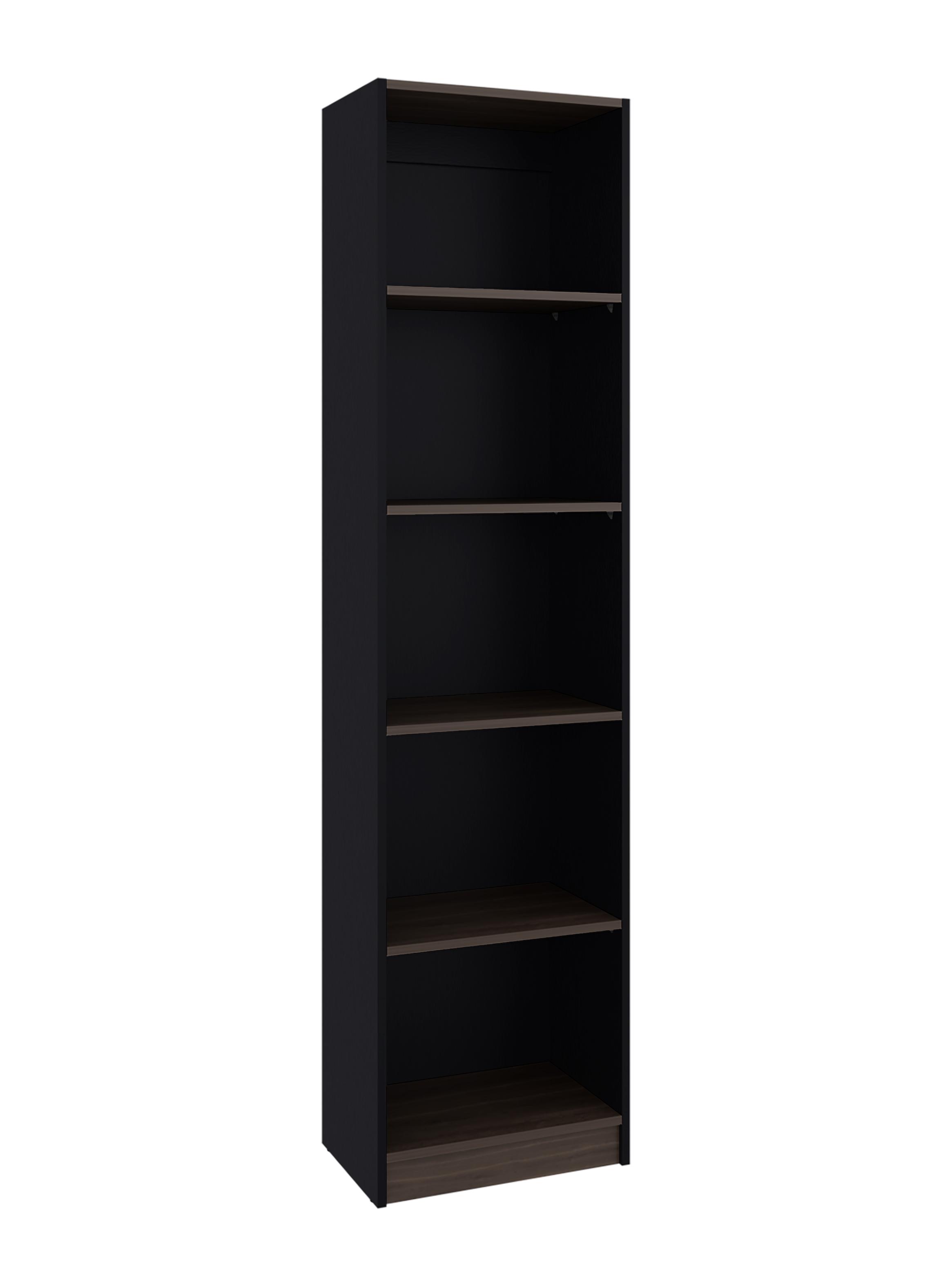 Estante 4 Repisas Home E2 180.6x45x29.6 cm Wengue y Milan-2