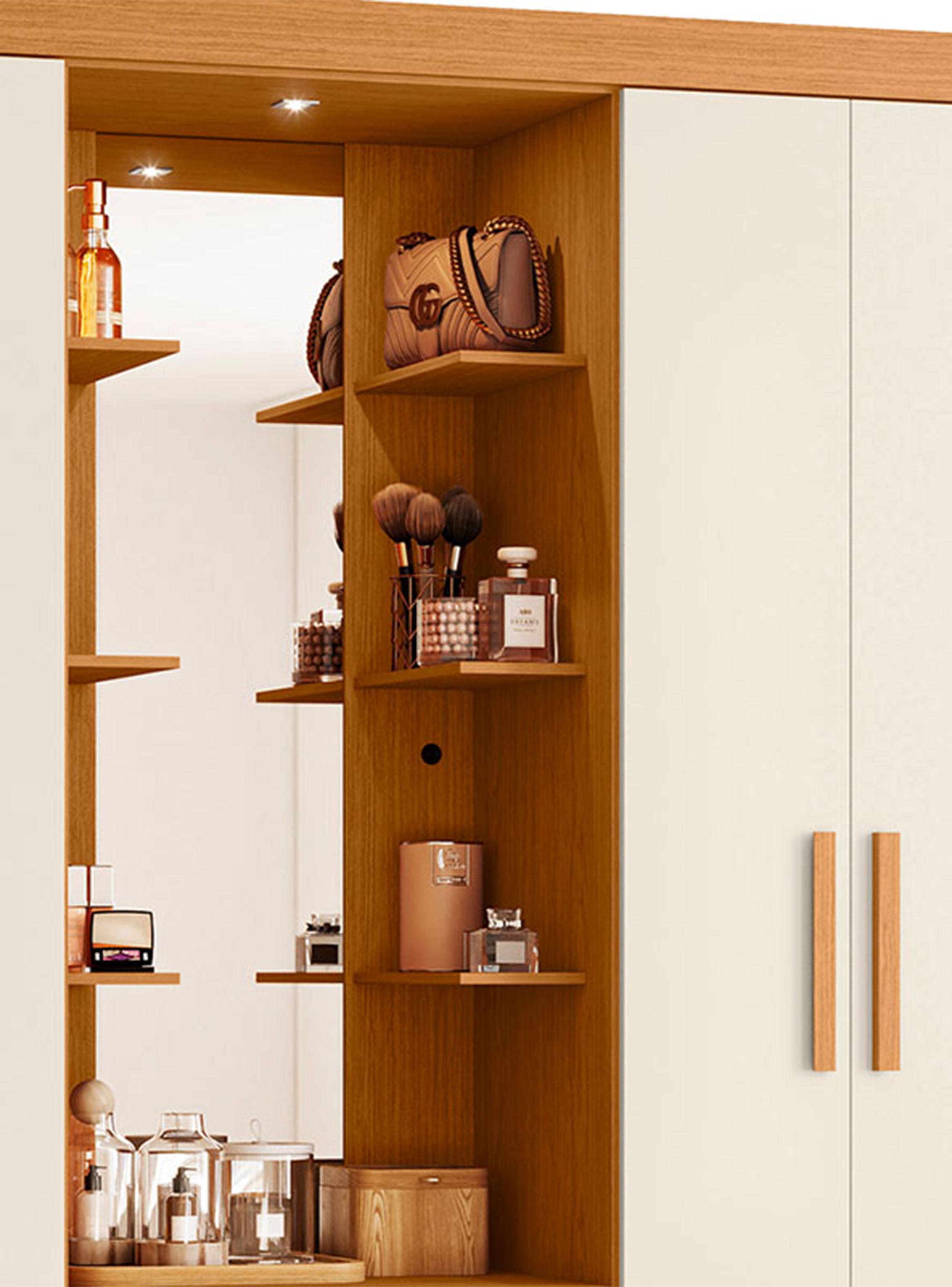 Clóset Olímpia 4 Puertas con 2 Cajones-3