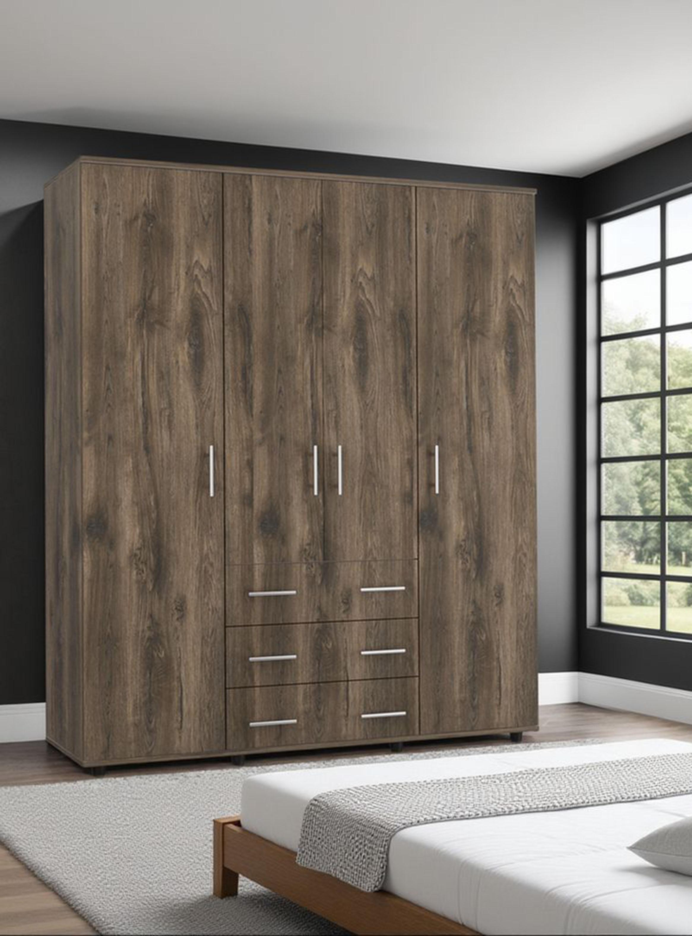 Clóset Fontan Bellota Blanco 4 Puertas + 3 Cajones-4