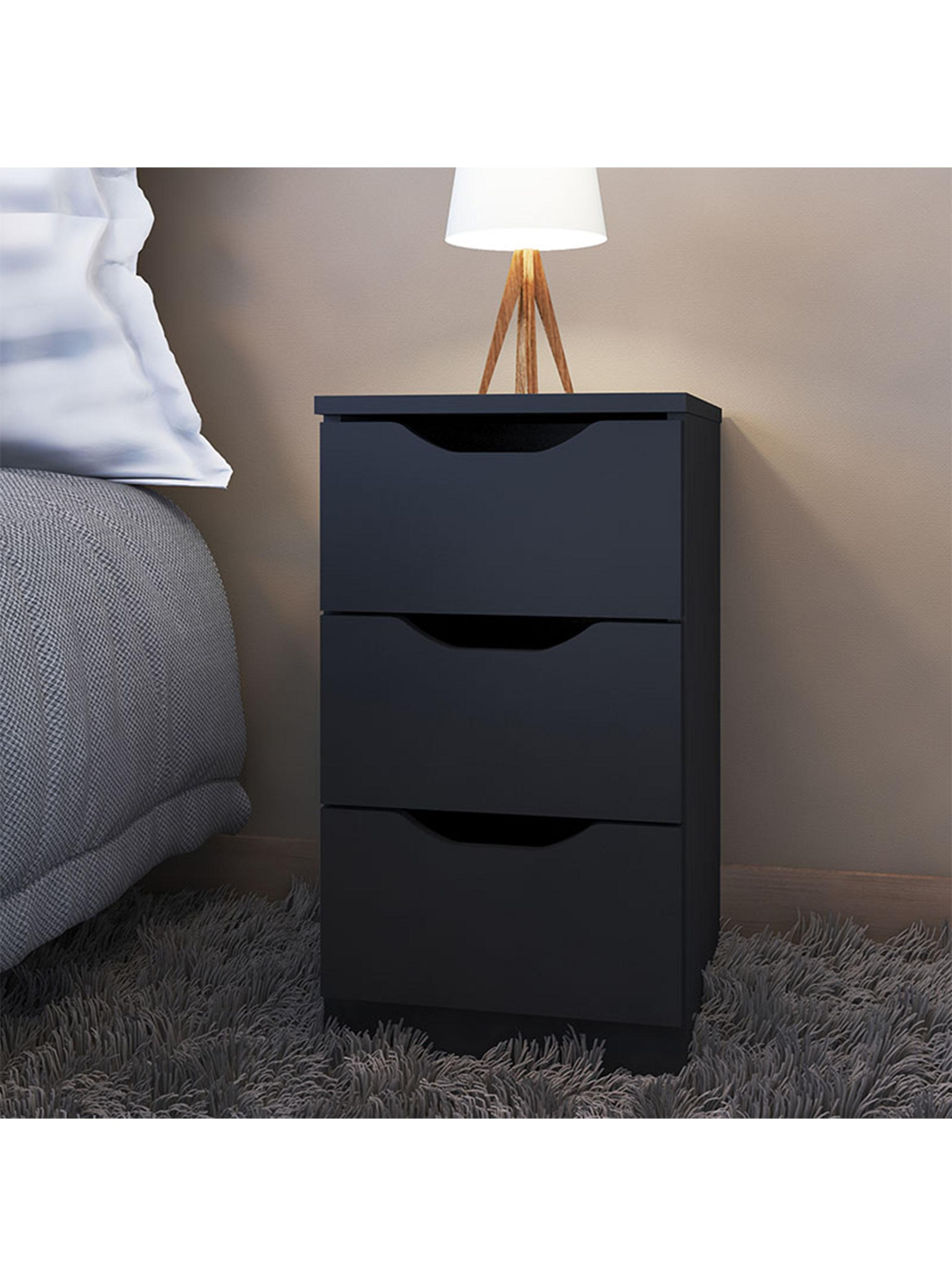 Velador Americano 3 Cajones-4