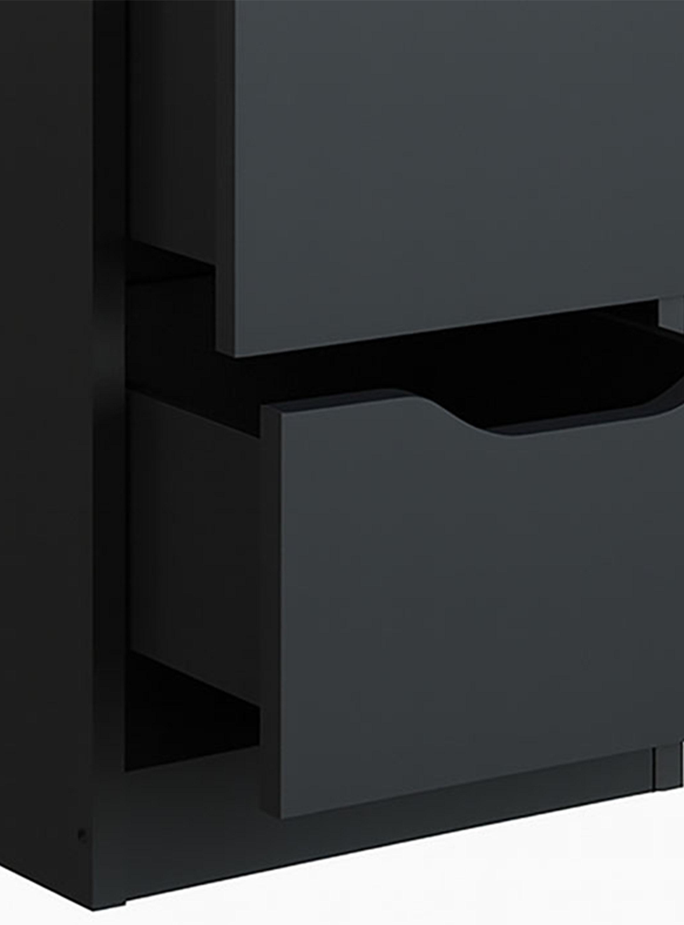 Velador Americano 3 Cajones-3