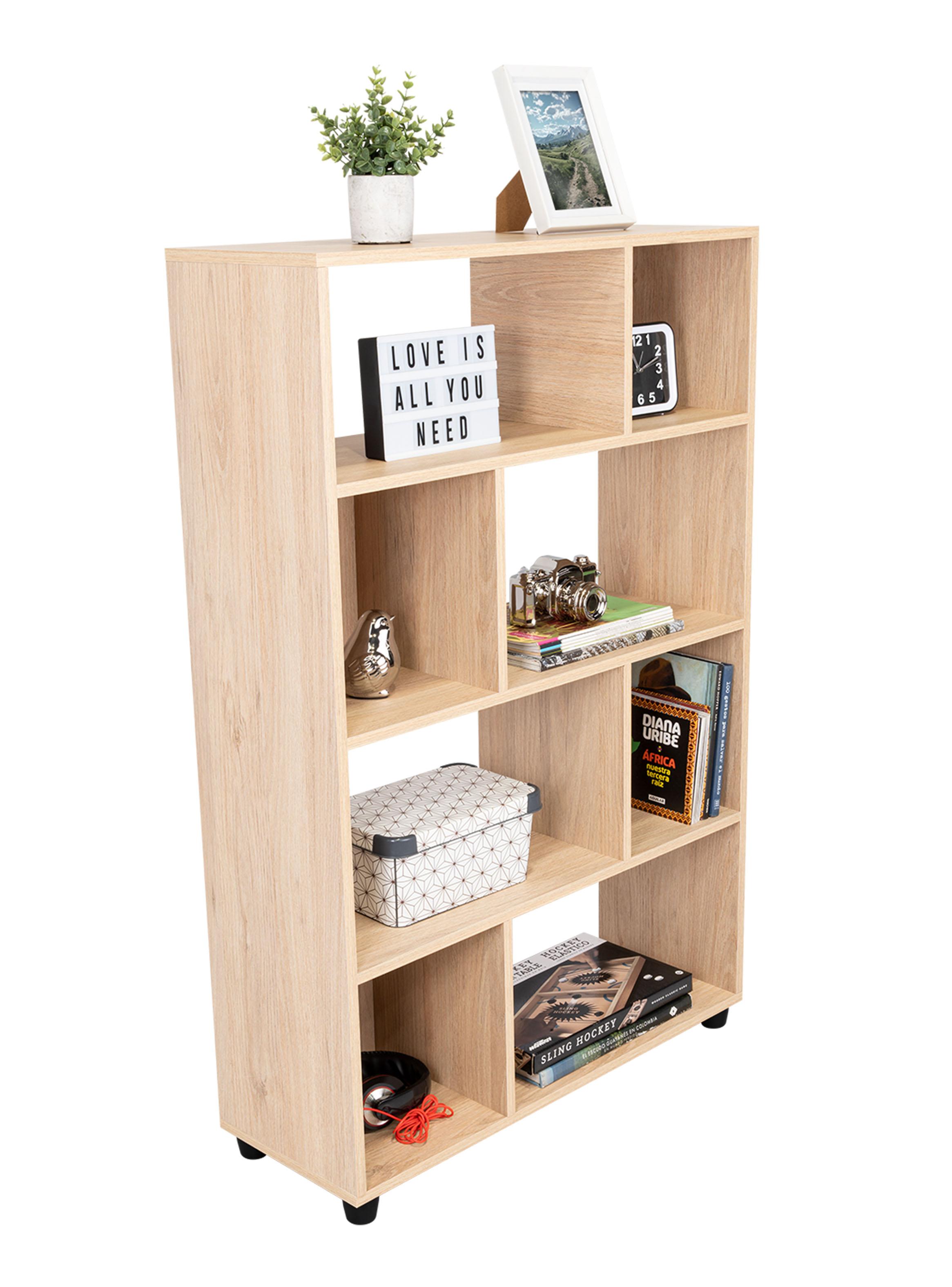 Biblioteca Indira 122.2x80.1x28.8 cm Rovere-2