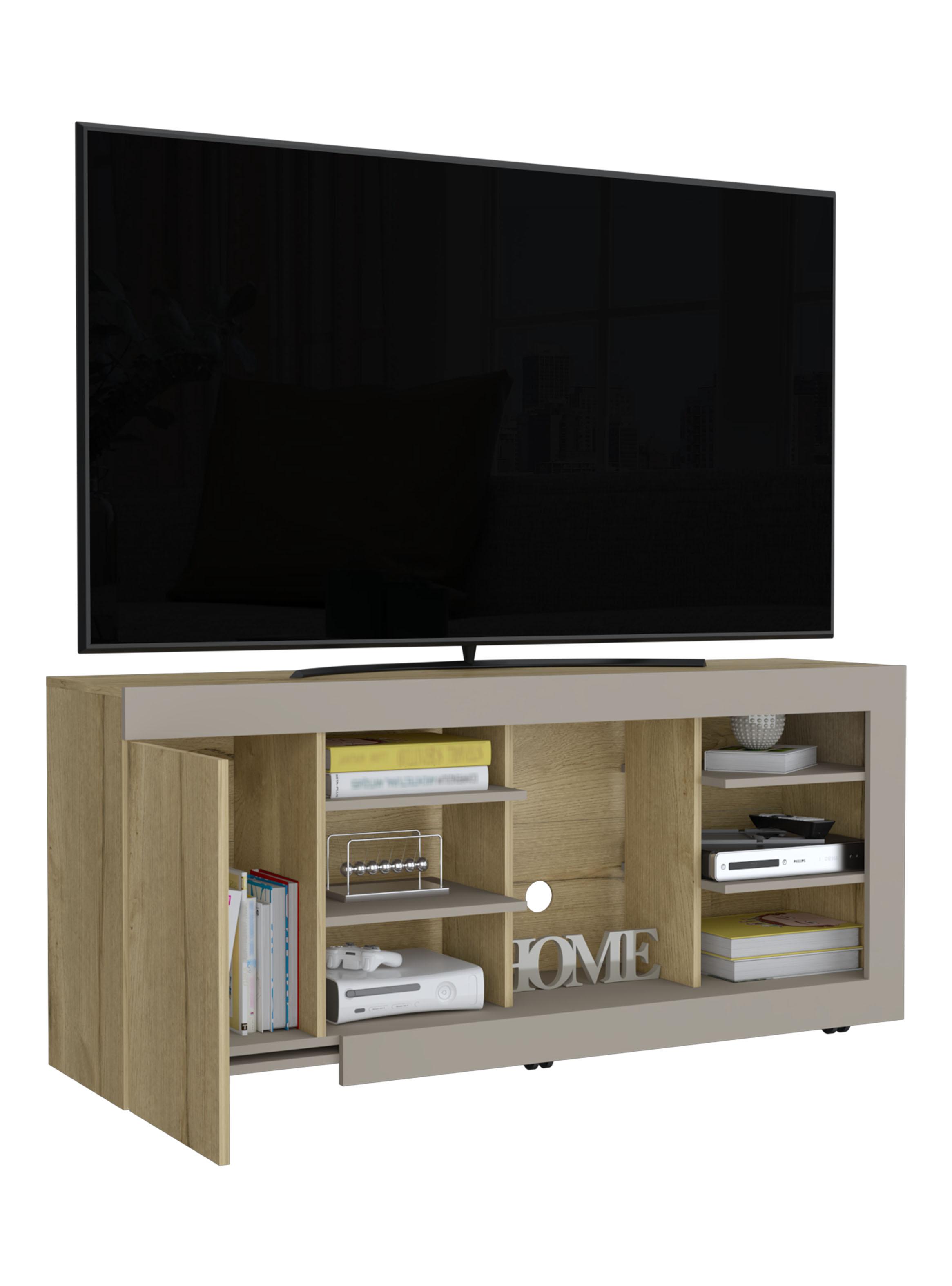 Rack de Tv 65'' Solaris Duna y Taupe 68X150X38-3