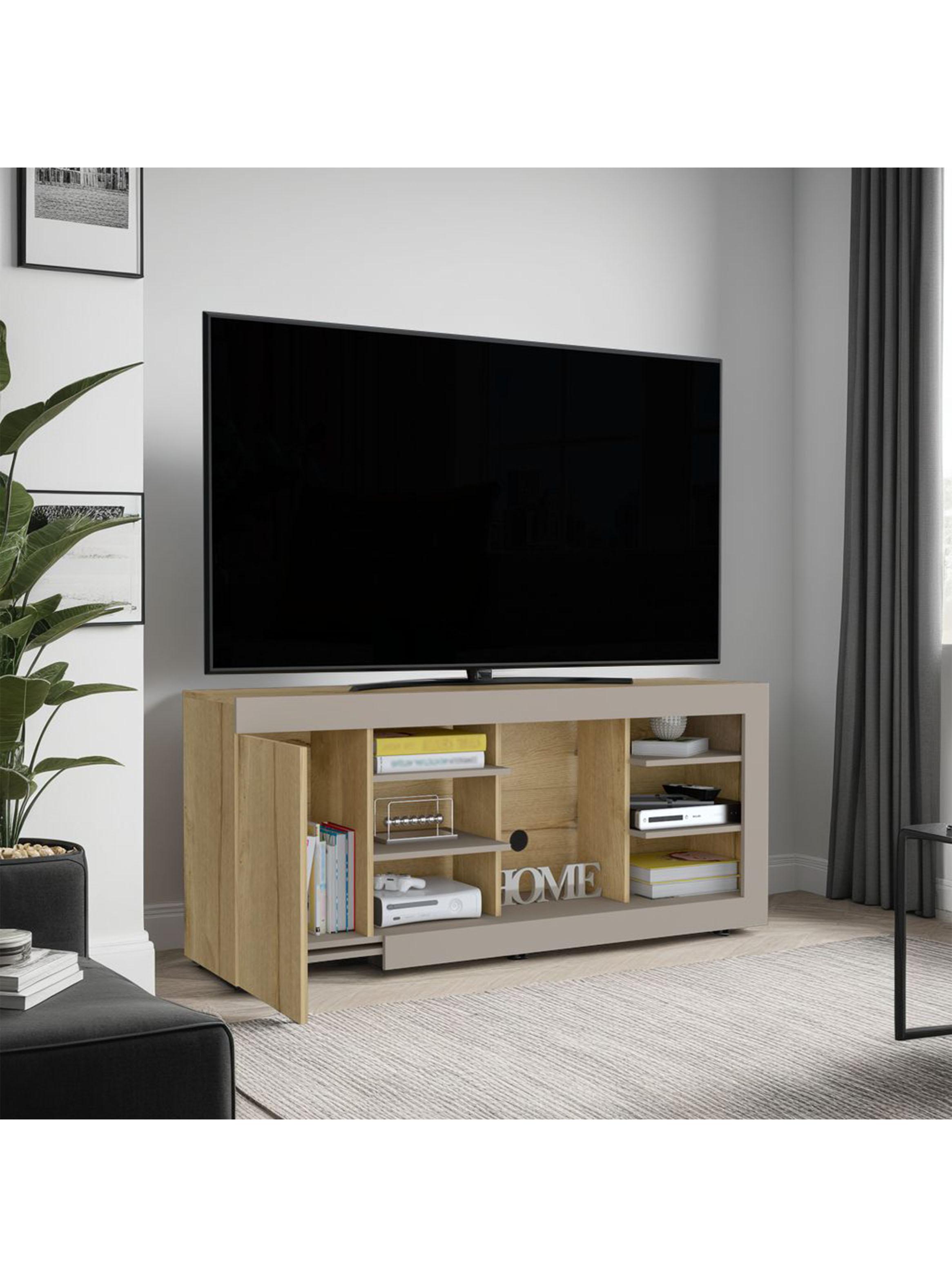 Rack de Tv 65'' Solaris Duna y Taupe 68X150X38-4
