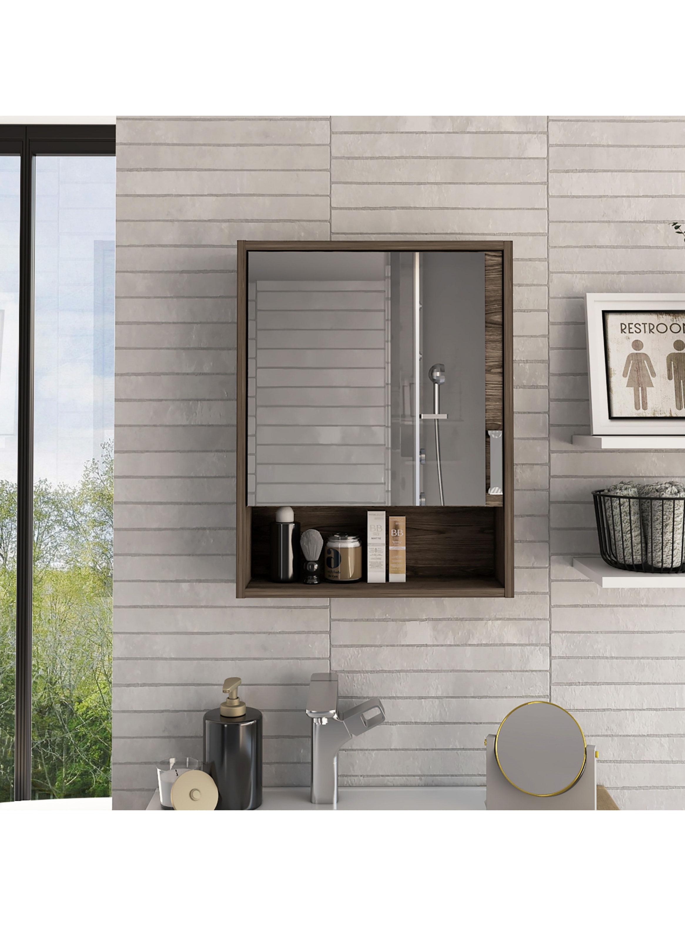 Botiquin para Baño Eco 60x46.5x13.6 cm Milan con Espejo-4