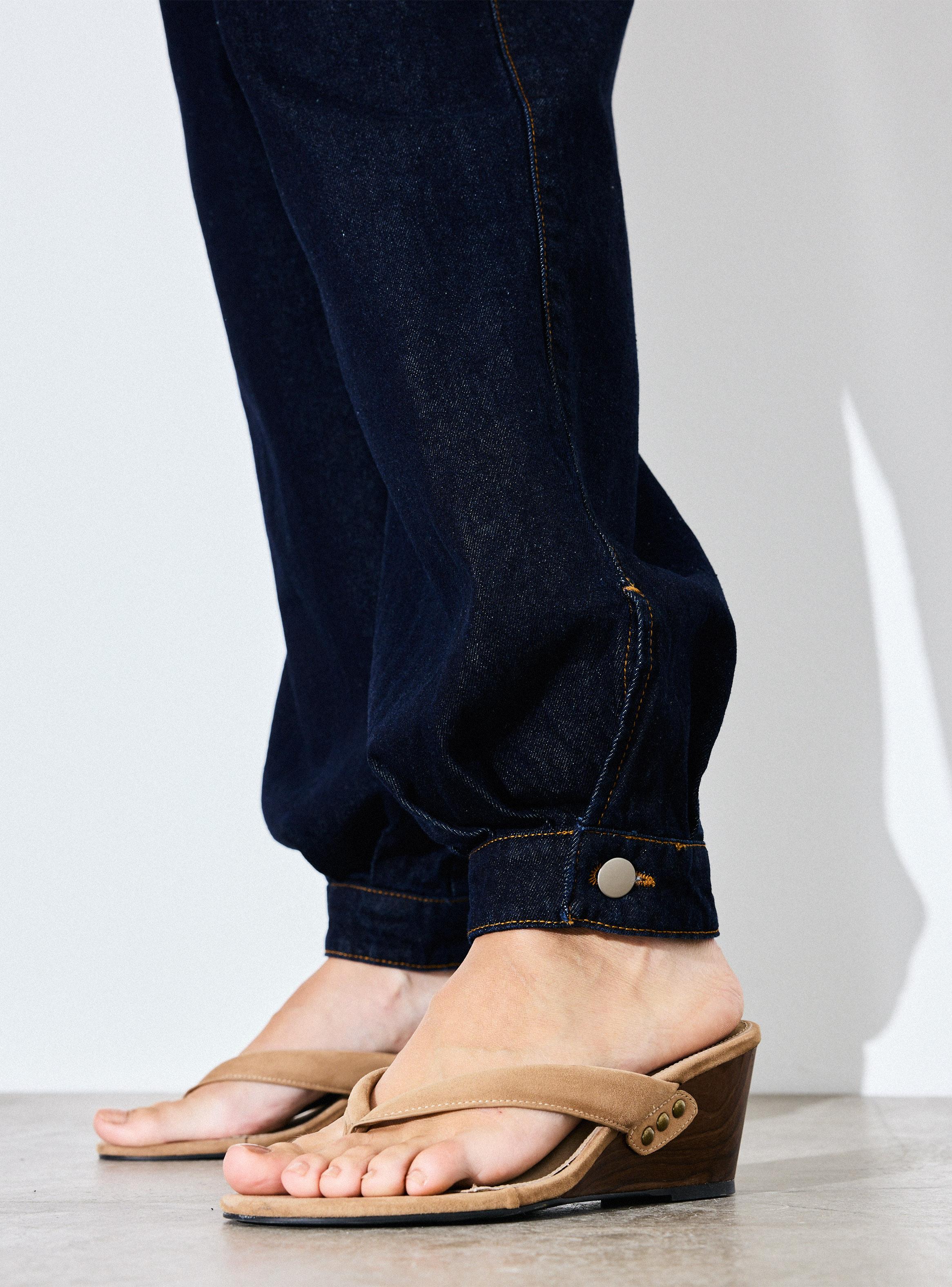 Jeans Bombacho Pretina Dos Botones-3