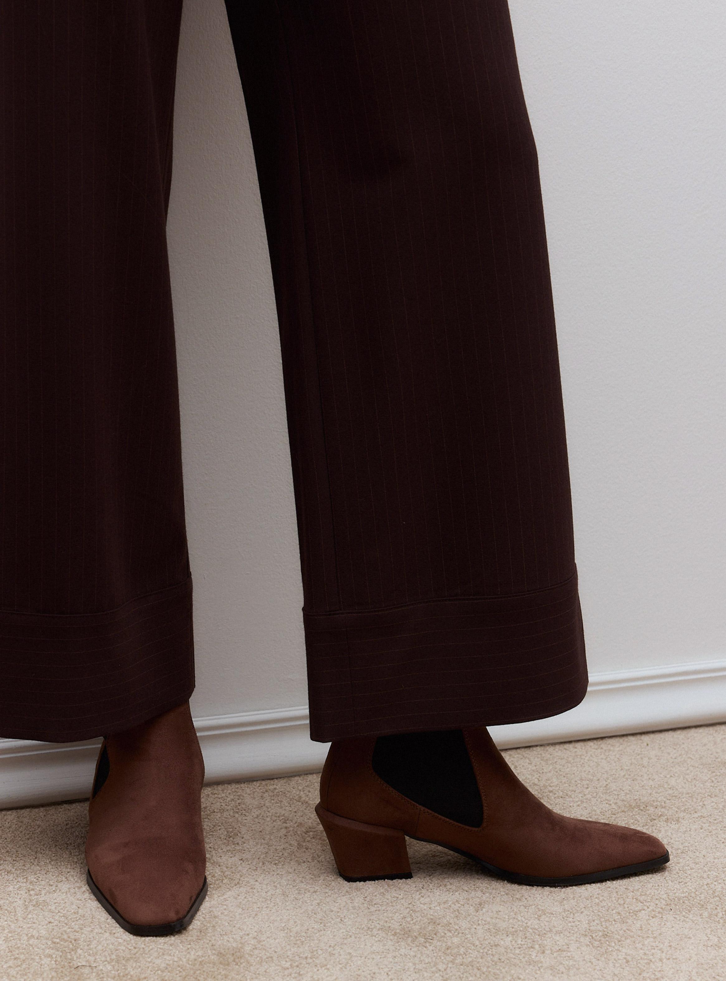 Pantalón Sastrero con Línea Diplomática y Cintura Ajustable-3