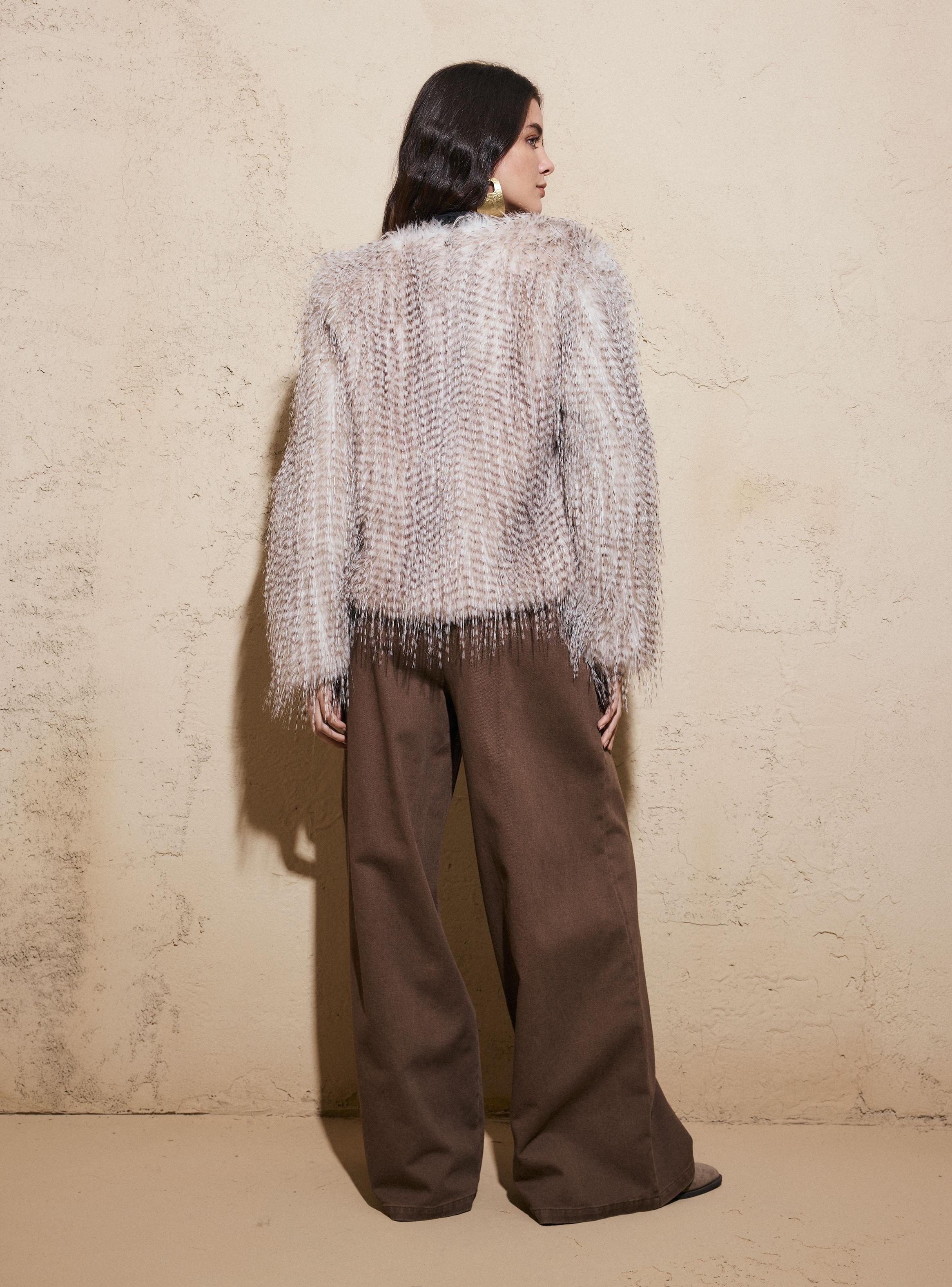 Chaqueta Piel Jaspeada-5