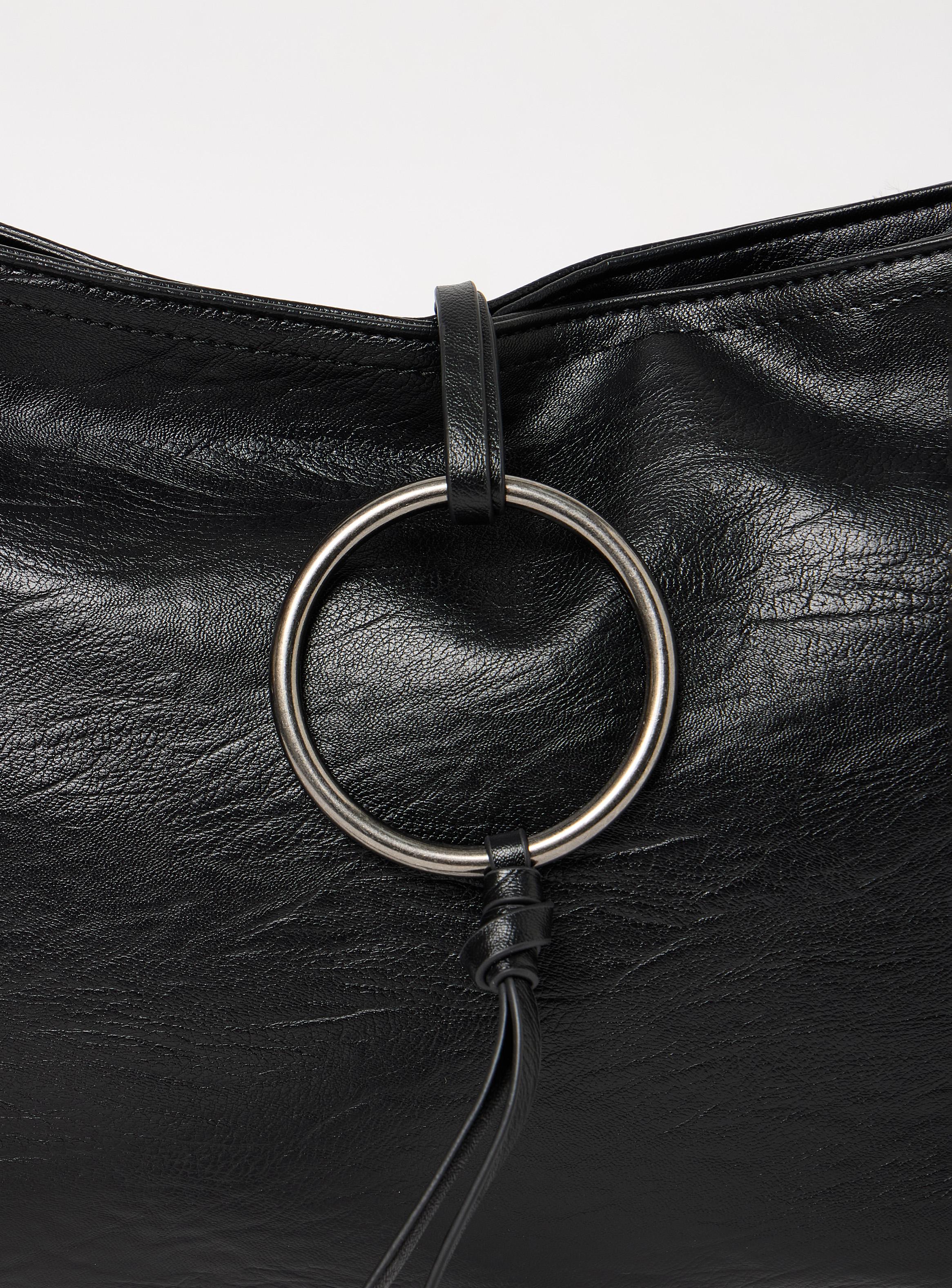 Cartera de Hombro con Argolla Ecocuero-6