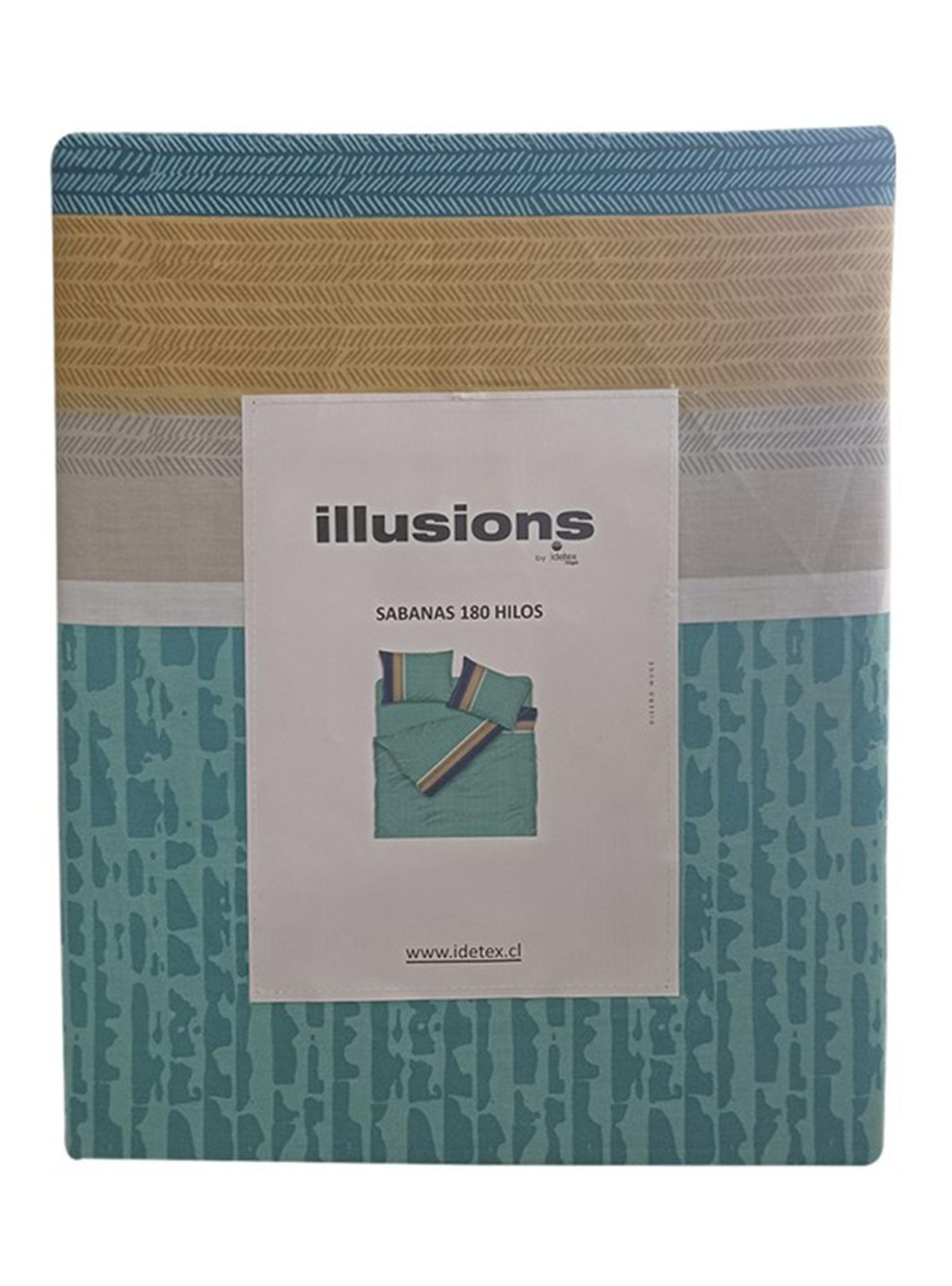 Sábana 1.5 Plazas 180 Hilos Muge-2