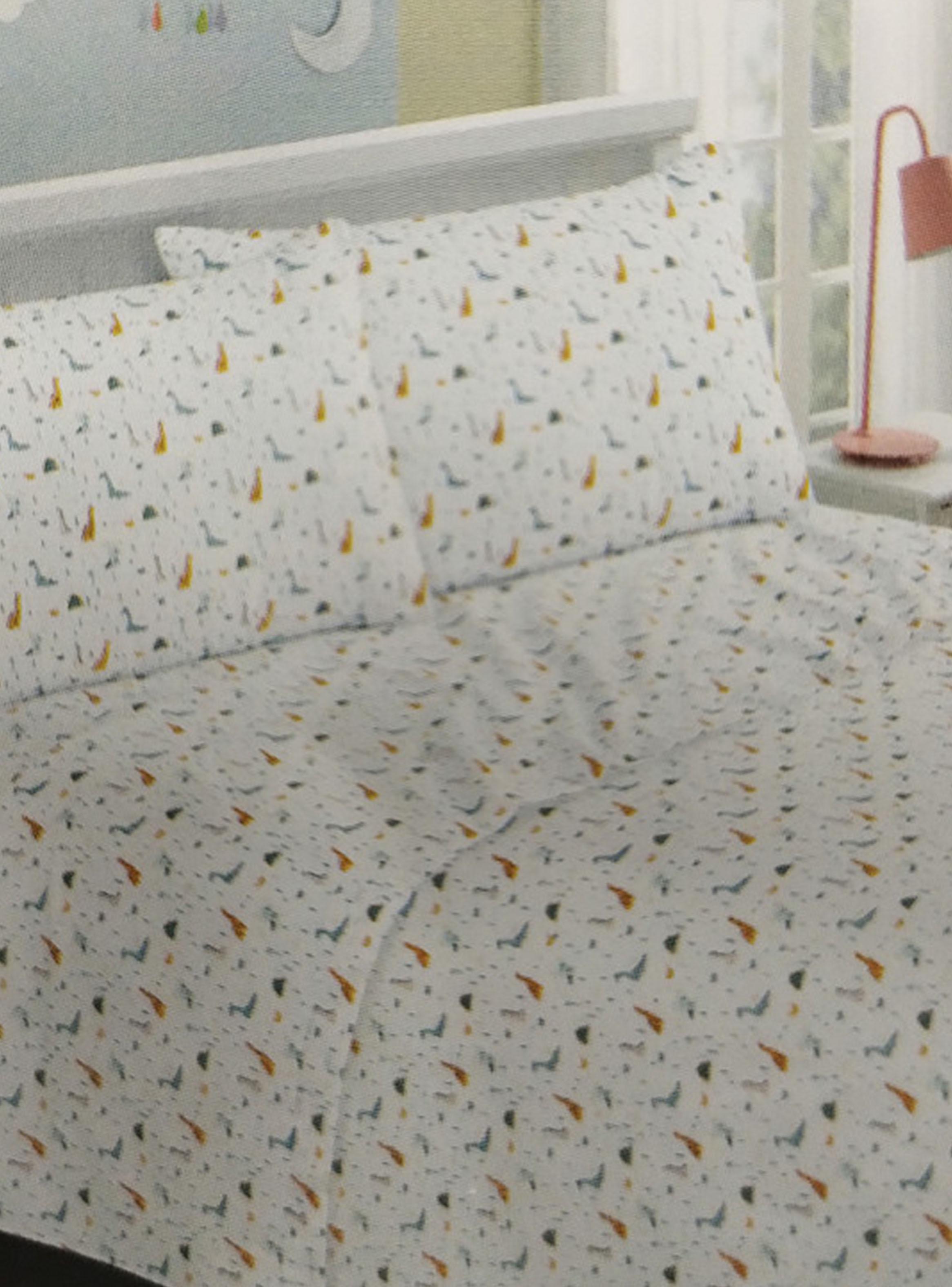 Sábana 1.5 Plazas 144 Hilos Dino-2