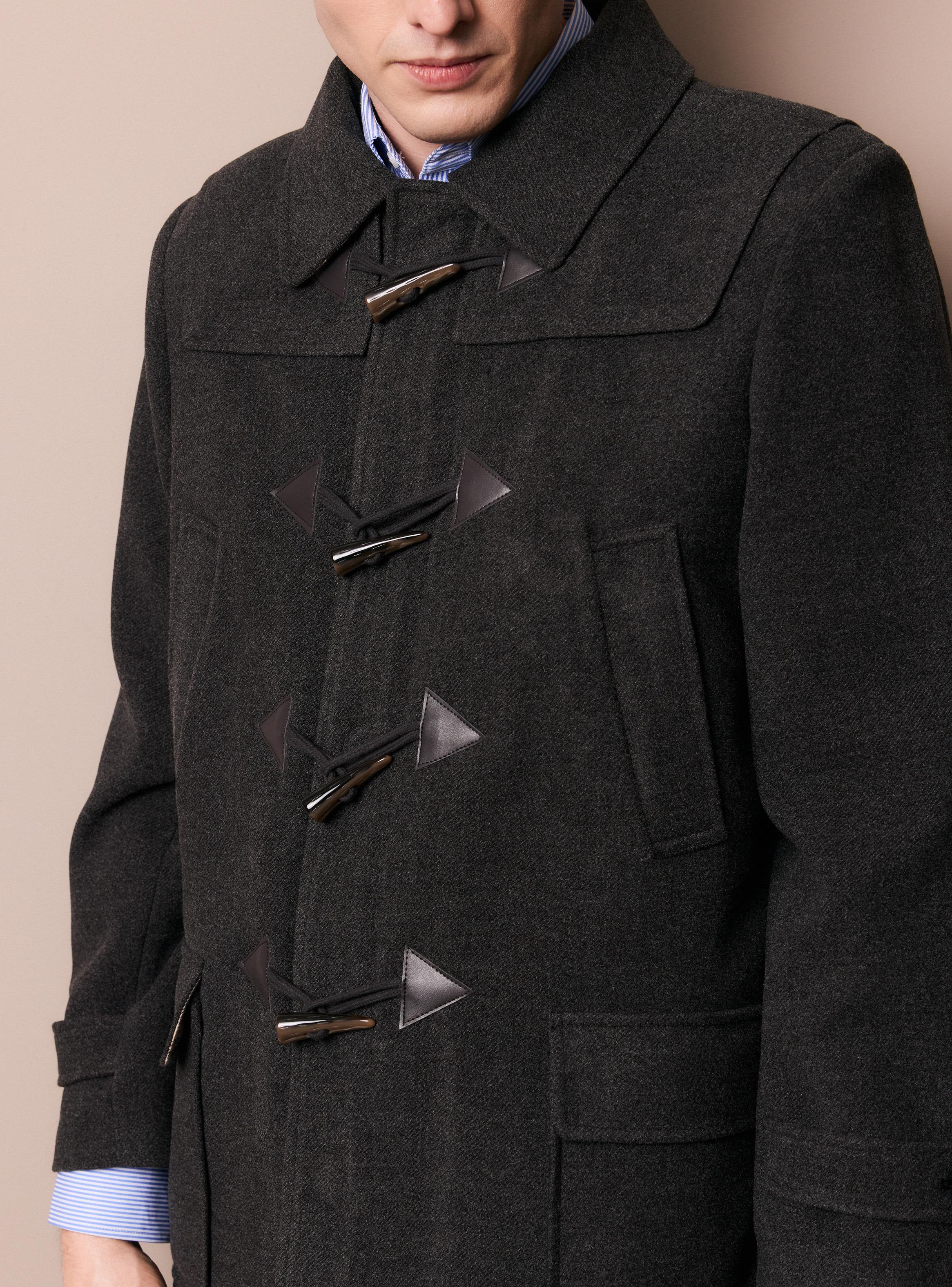 Chaqueta Montgomery en Paño Texturado-3