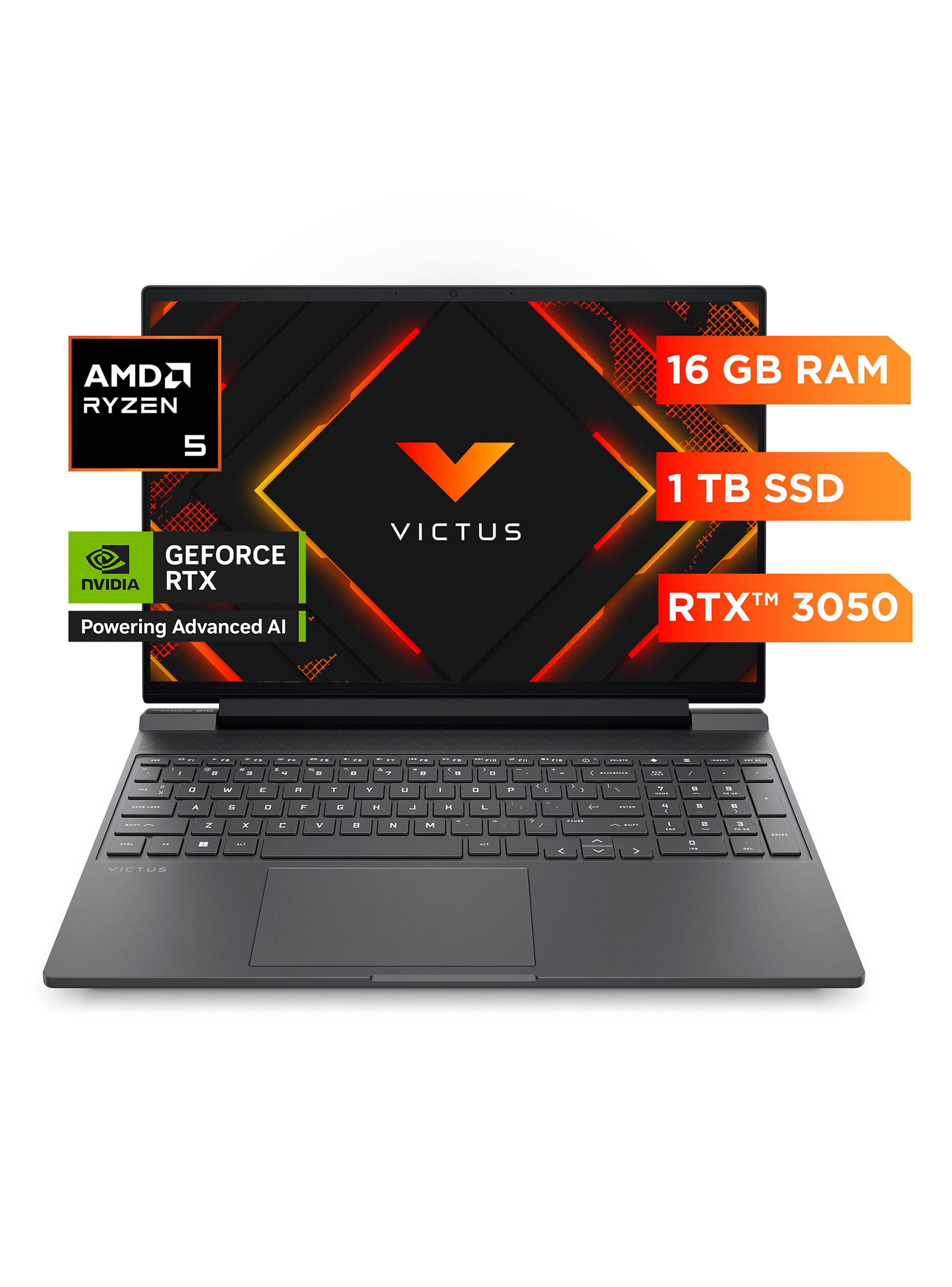 Notebook Gamer Victus 15-fb3015la AMD Ryzen 5 16GB RAM 1TB SSD 15.6'' NVIDIA RTX 3050 FHD 144 Hz-1