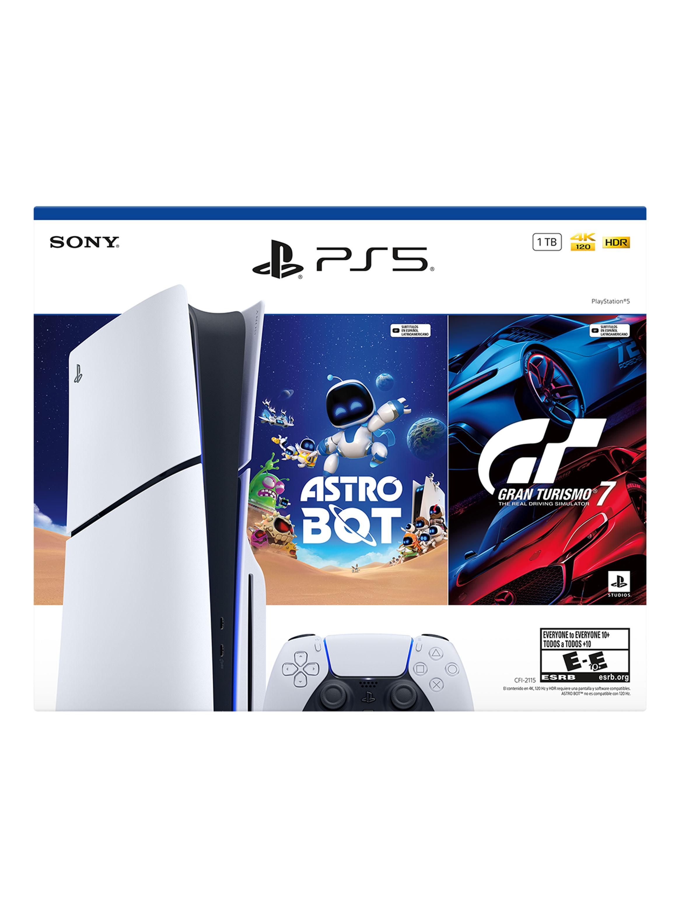 Consola PS5 Standard con Astro Bot y Gran Turismo 7-2