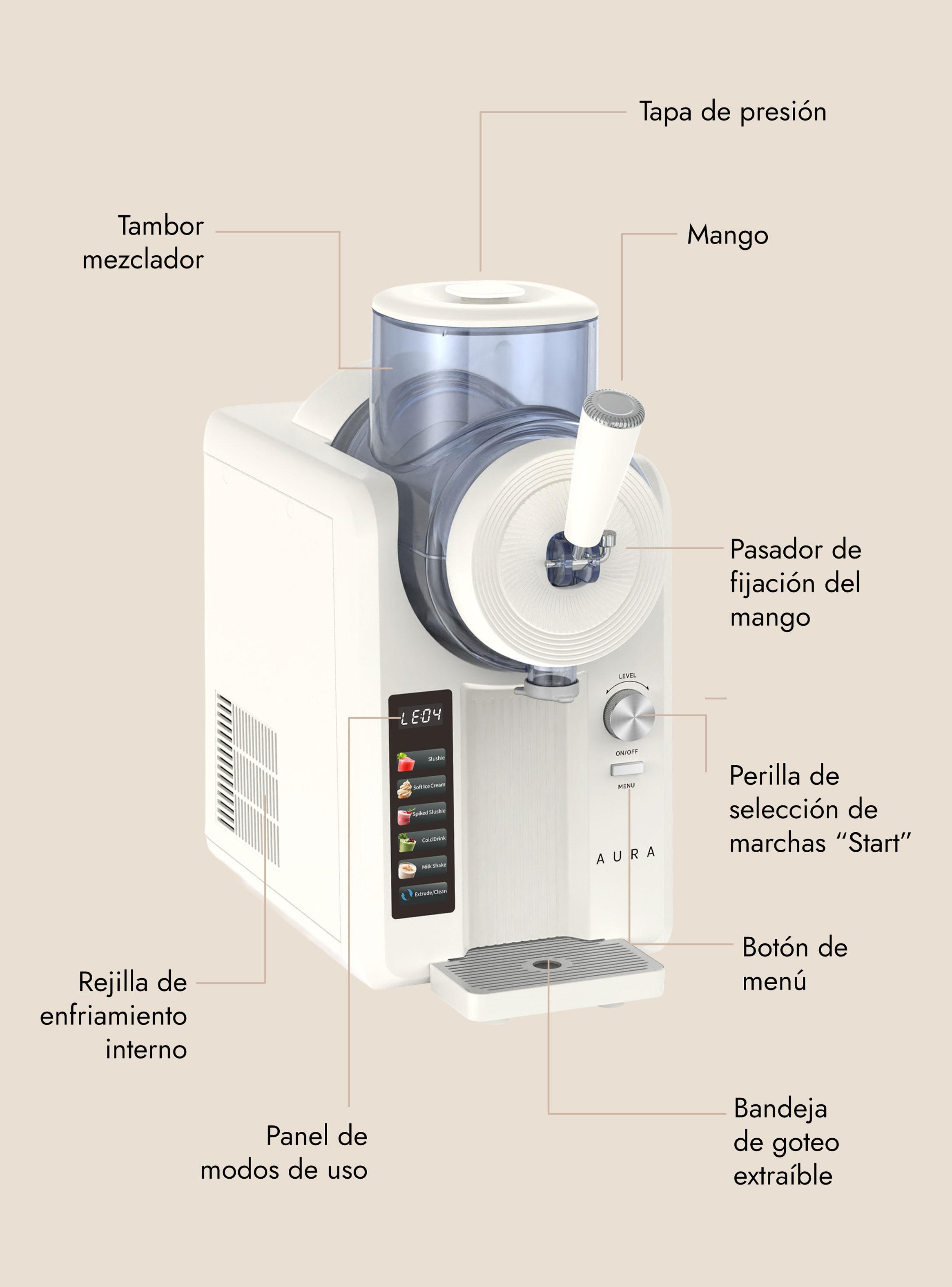 Máquina de Helado y Granizado AU-005-2