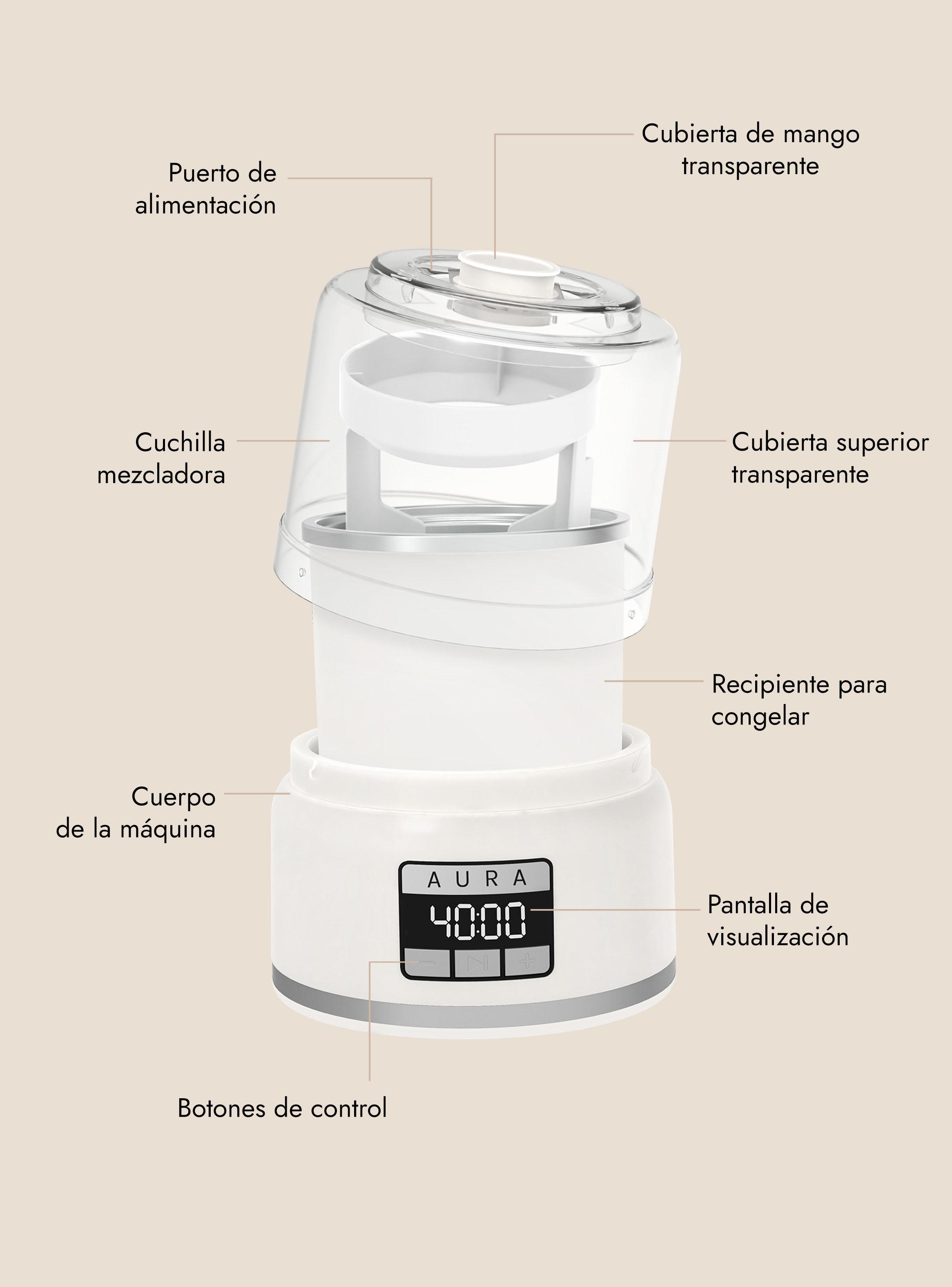 Máquina de Helado 2 Litros AU-006-2